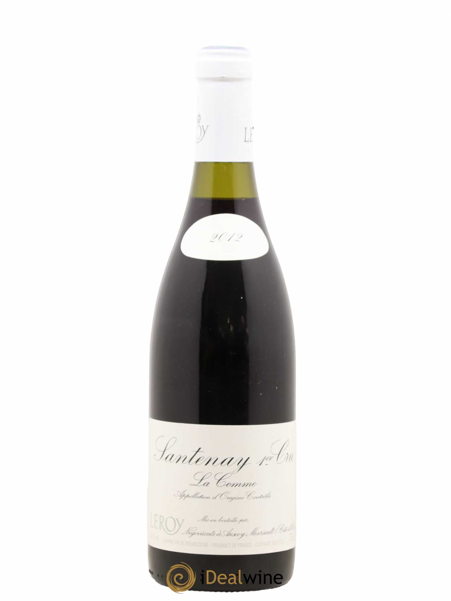 Santenay 1er Cru La Comme Leroy SA 2012 - Lot de 1 bouteille - 0