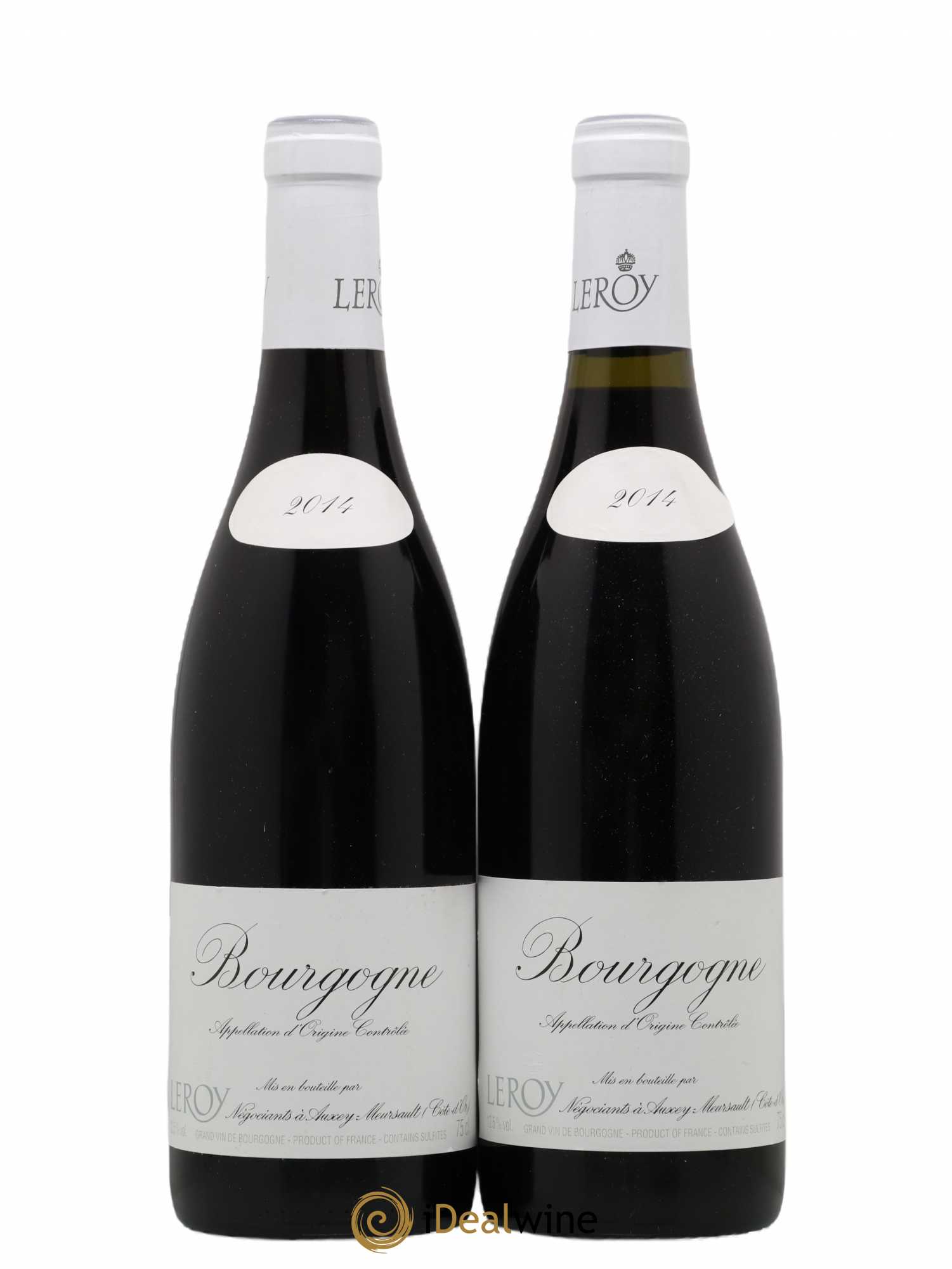 Bourgogne Leroy SA 2014 - Lot de 2 bouteilles - 0