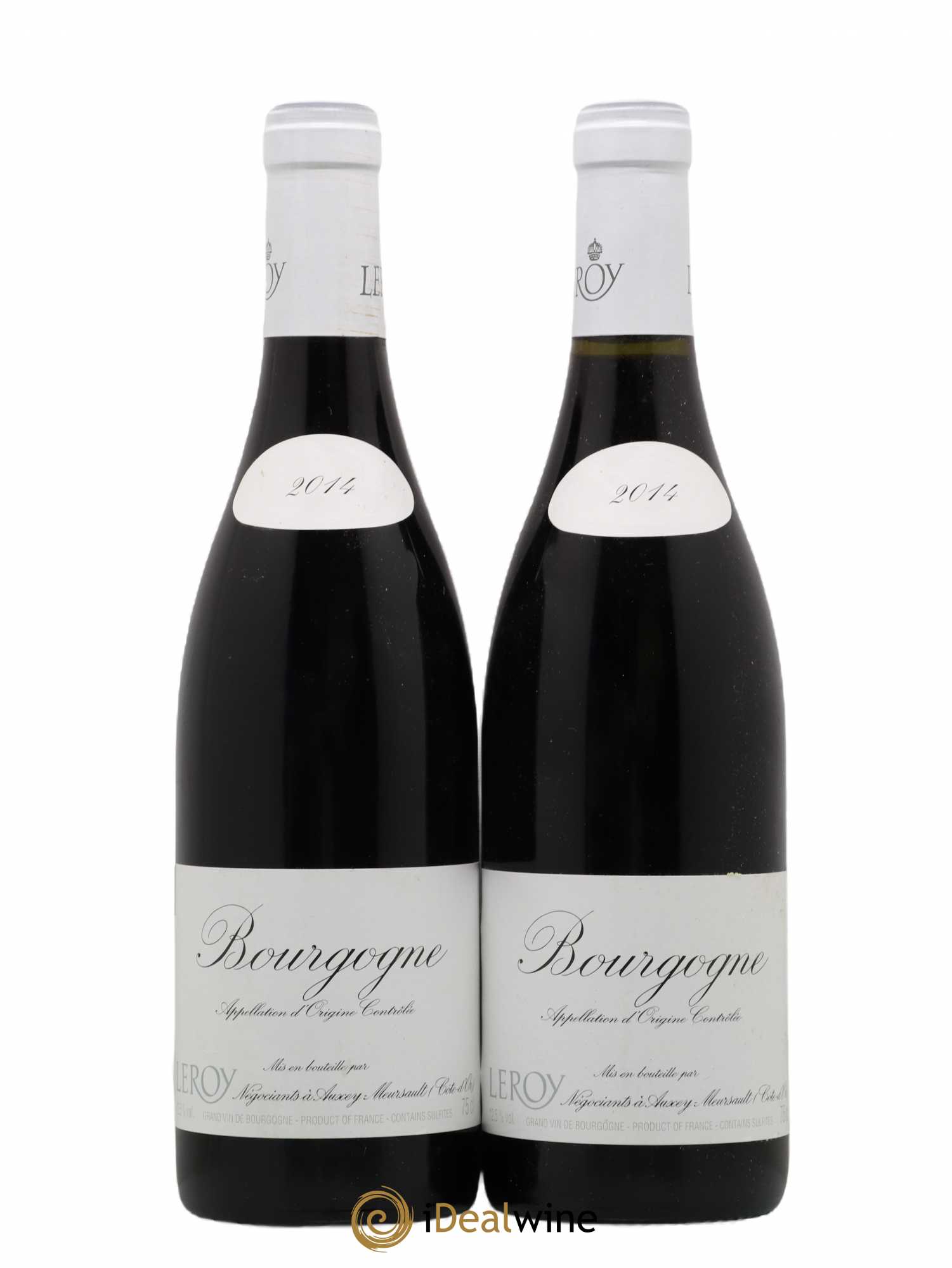 Bourgogne Leroy SA 2014 - Lot de 2 bouteilles - 0