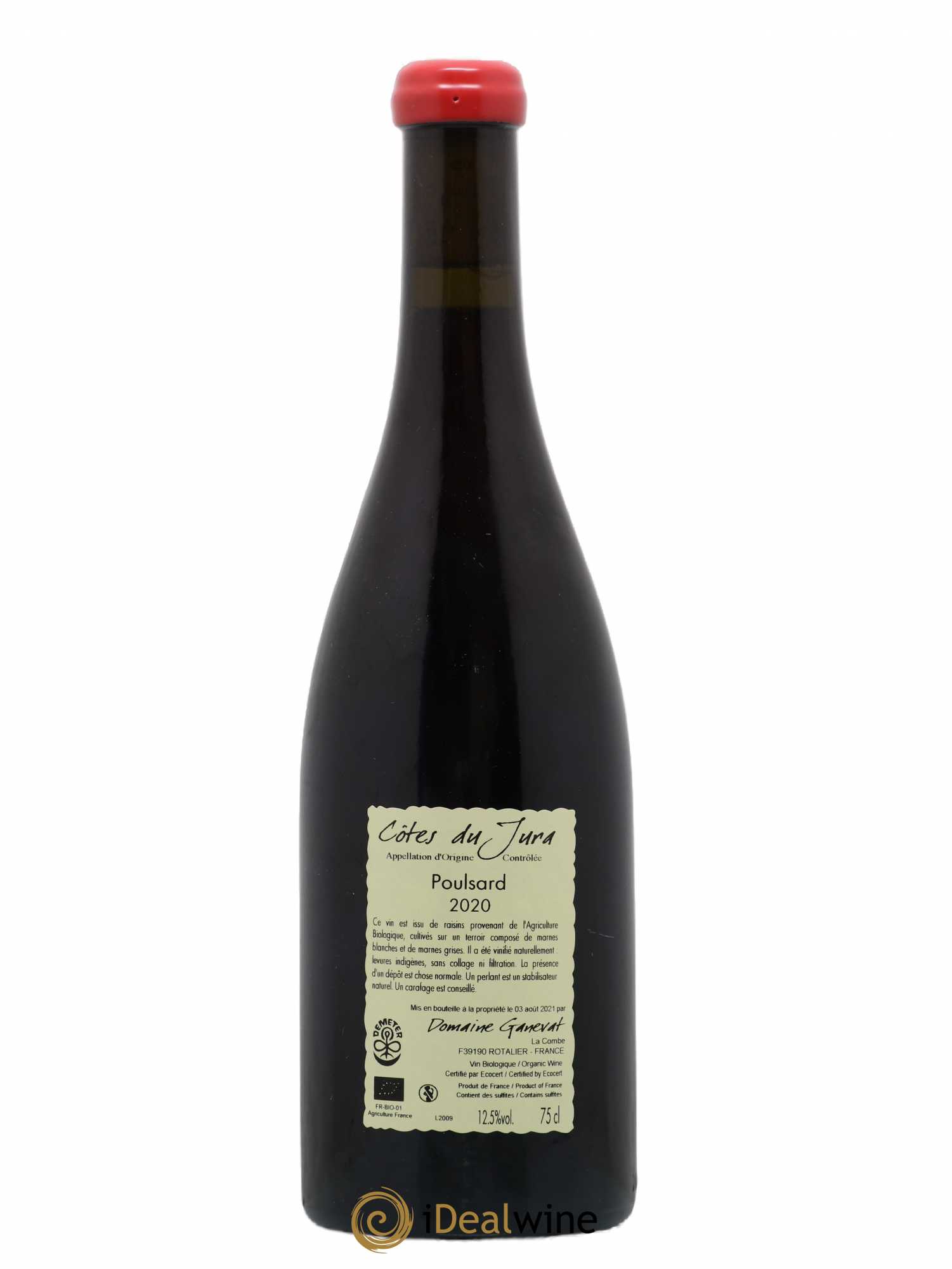 Côtes du Jura Cuvée de l'Enfant Terrible Jean-François Ganevat (Domaine) 2020 - Lot de 1 bouteille - 1