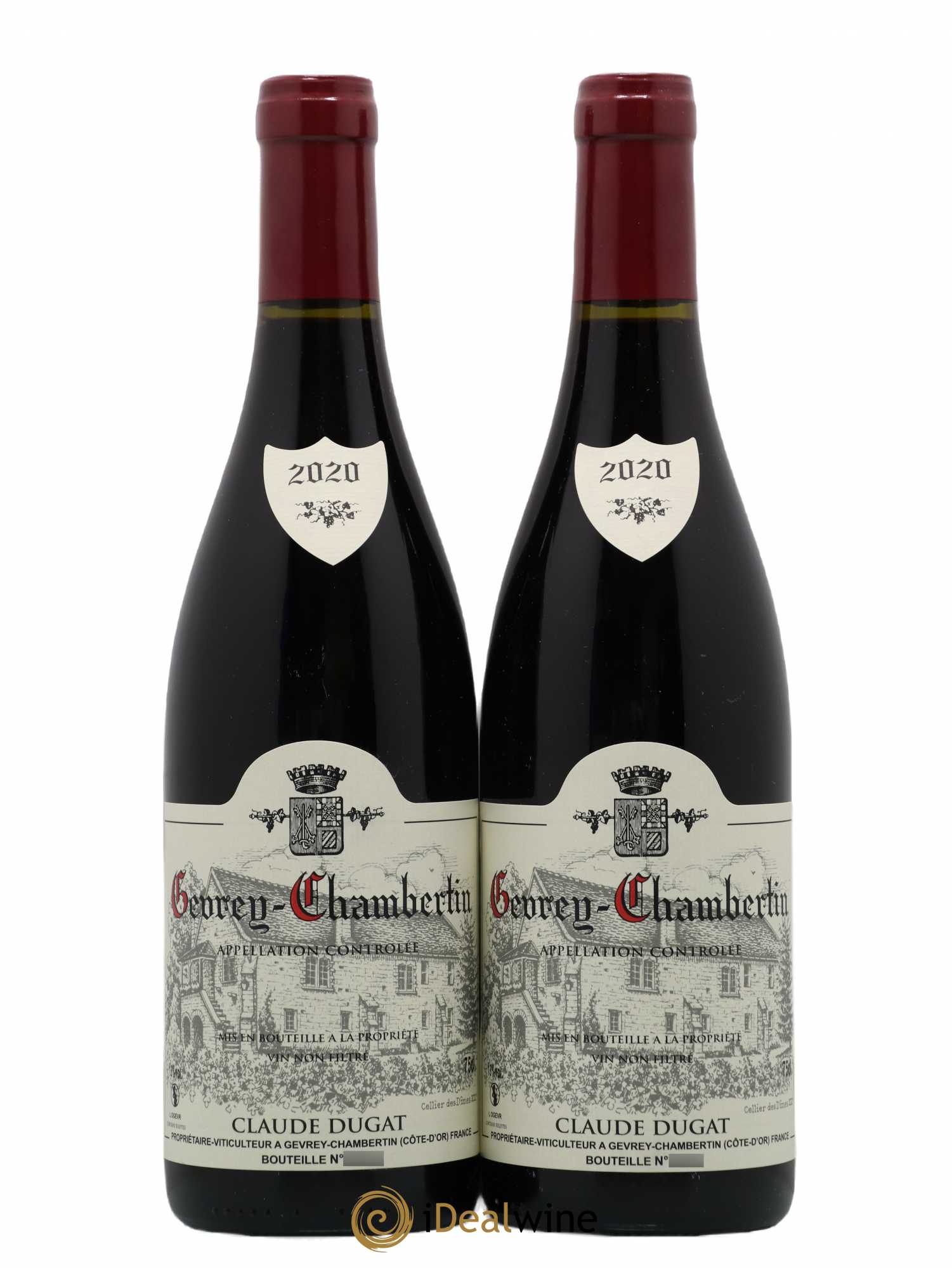 Gevrey-Chambertin Claude Dugat 2020 - Lot de 2 bouteilles - 0