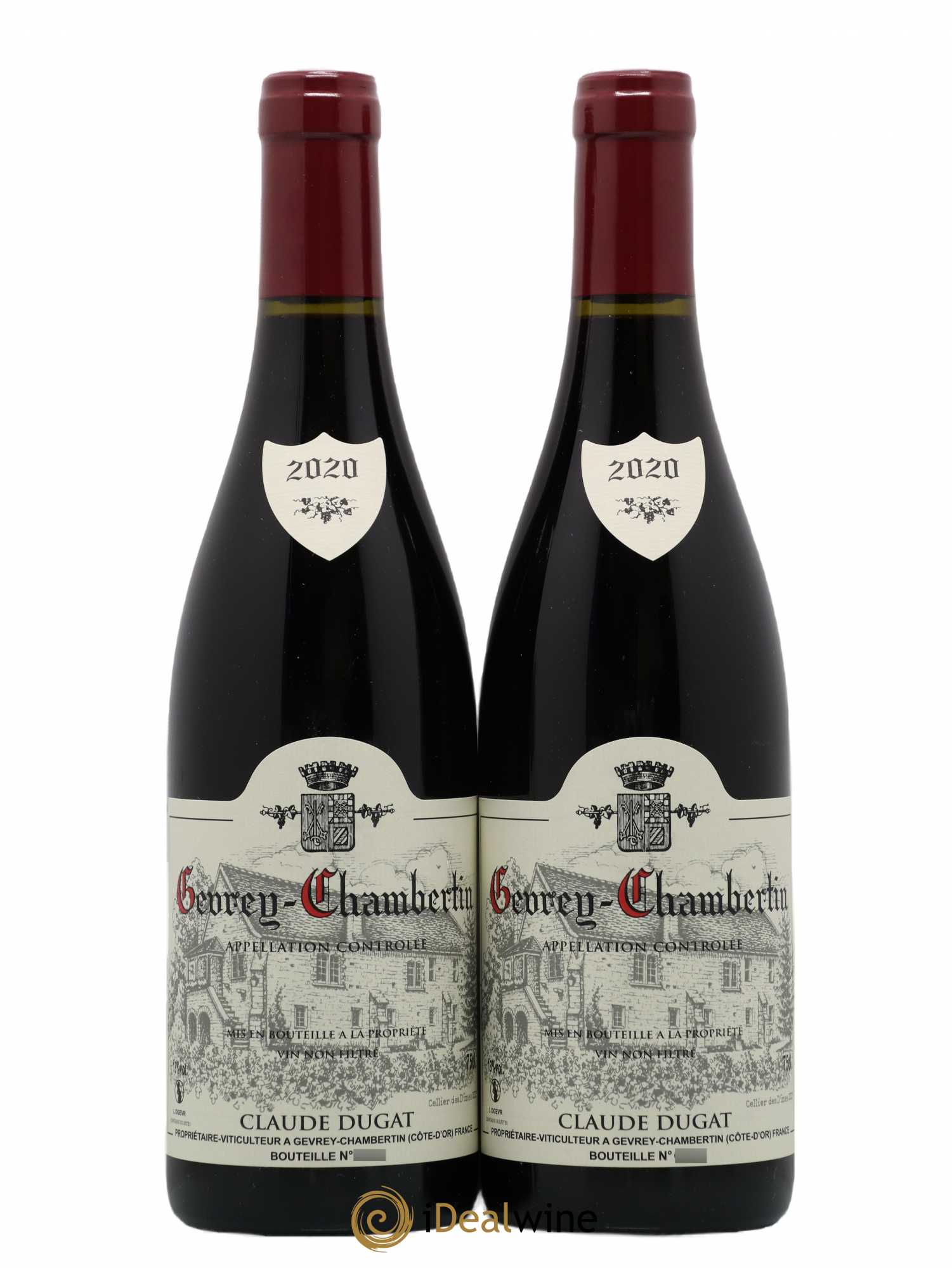 Gevrey-Chambertin Claude Dugat 2020 - Lot de 2 bouteilles - 0