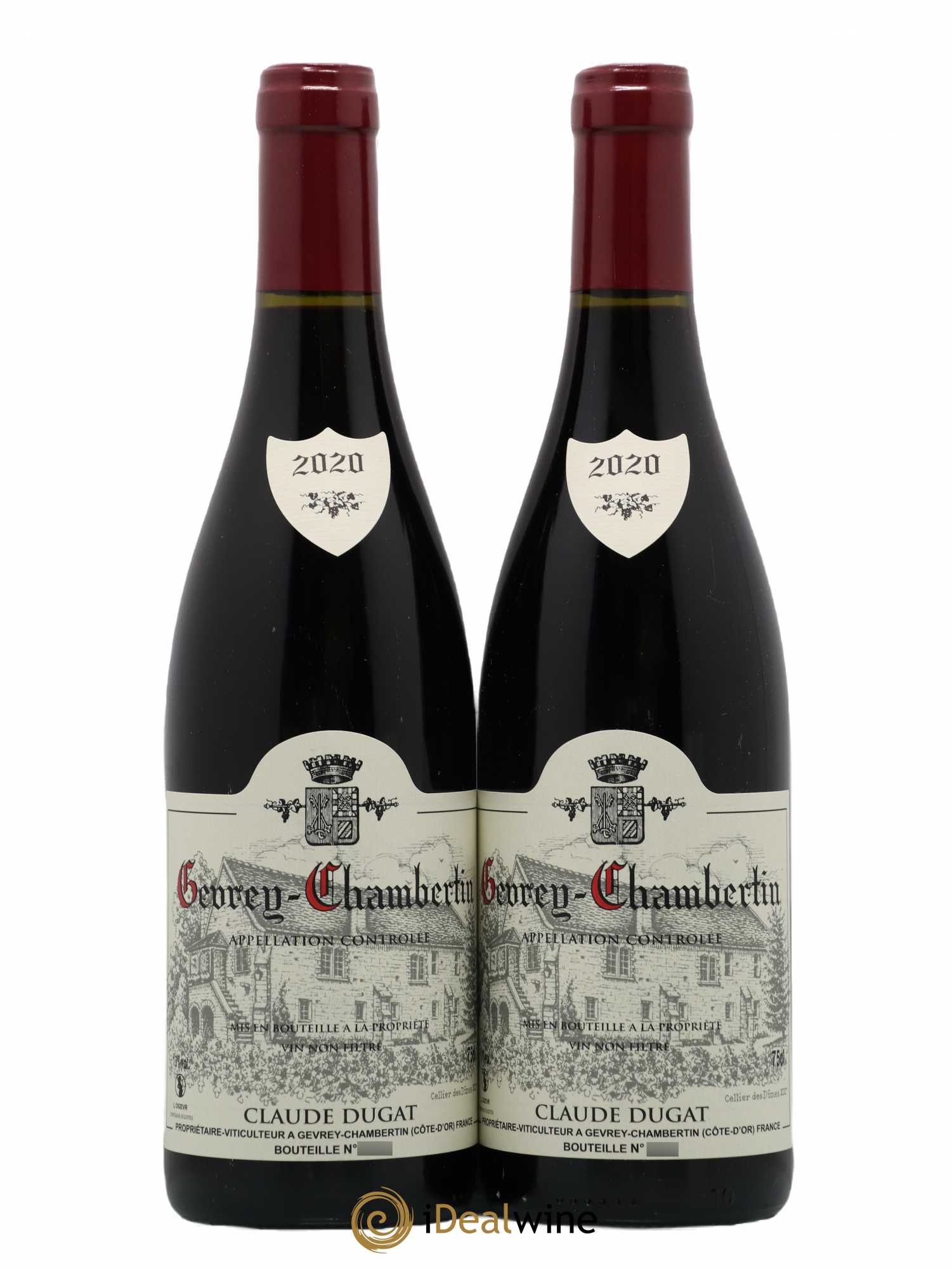 Gevrey-Chambertin Claude Dugat 2020 - Lot de 2 bouteilles - 0