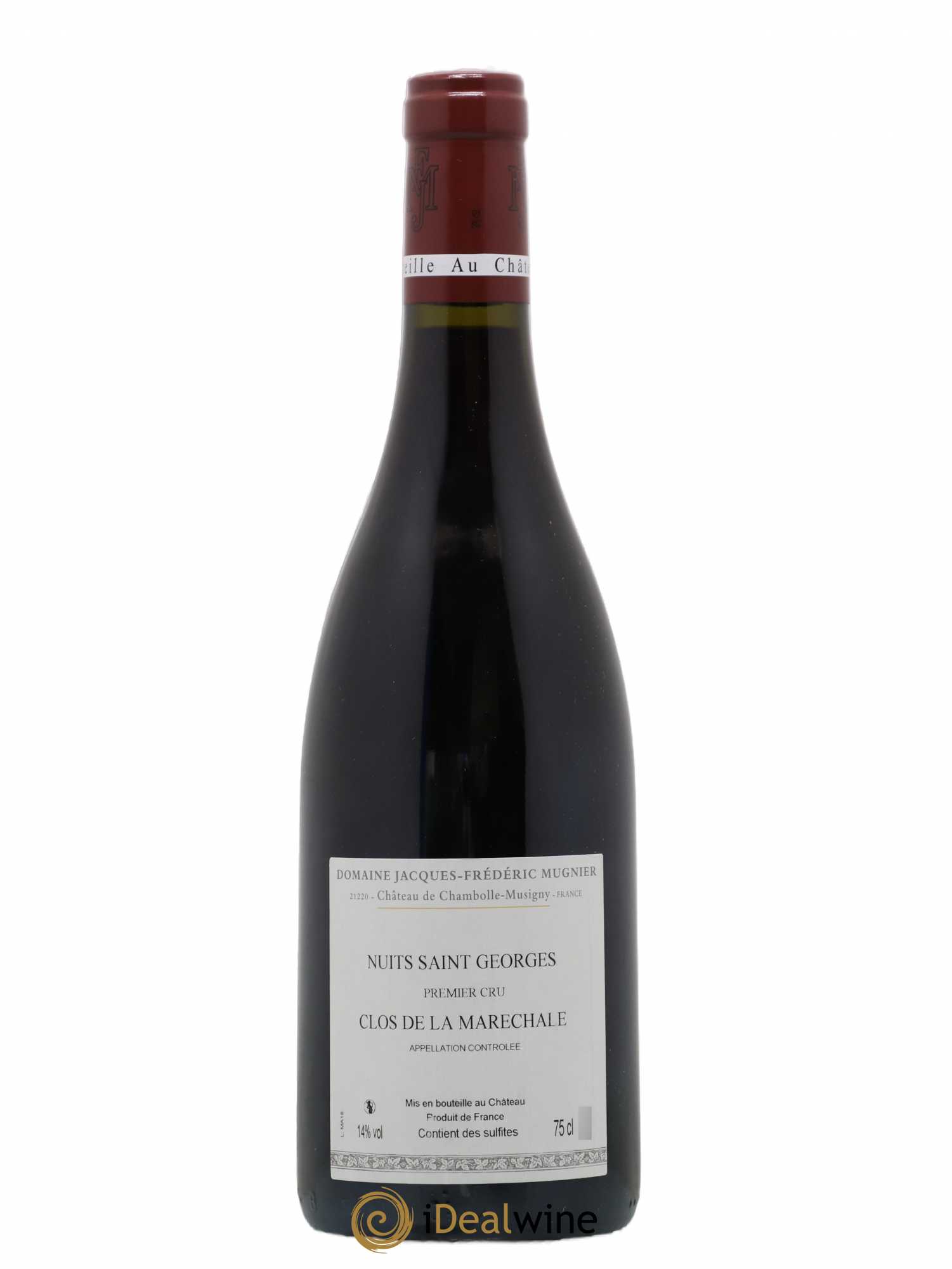 Nuits-Saint-Georges 1er Cru Clos de La Maréchale Jacques-Frédéric Mugnier 2018 - Lot de 1 bouteille - 1