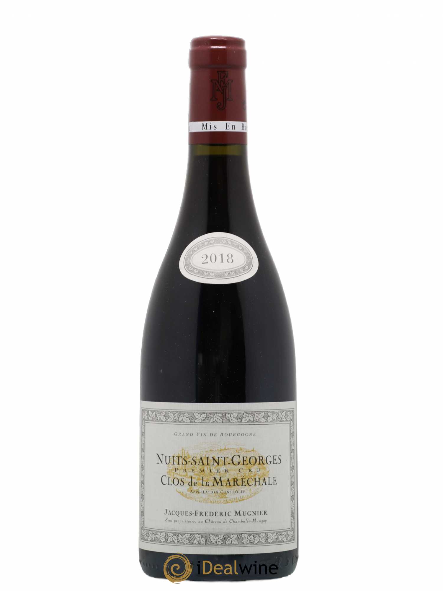 Nuits-Saint-Georges 1er Cru Clos de La Maréchale Jacques-Frédéric Mugnier 2018 - Lot de 1 bouteille - 0