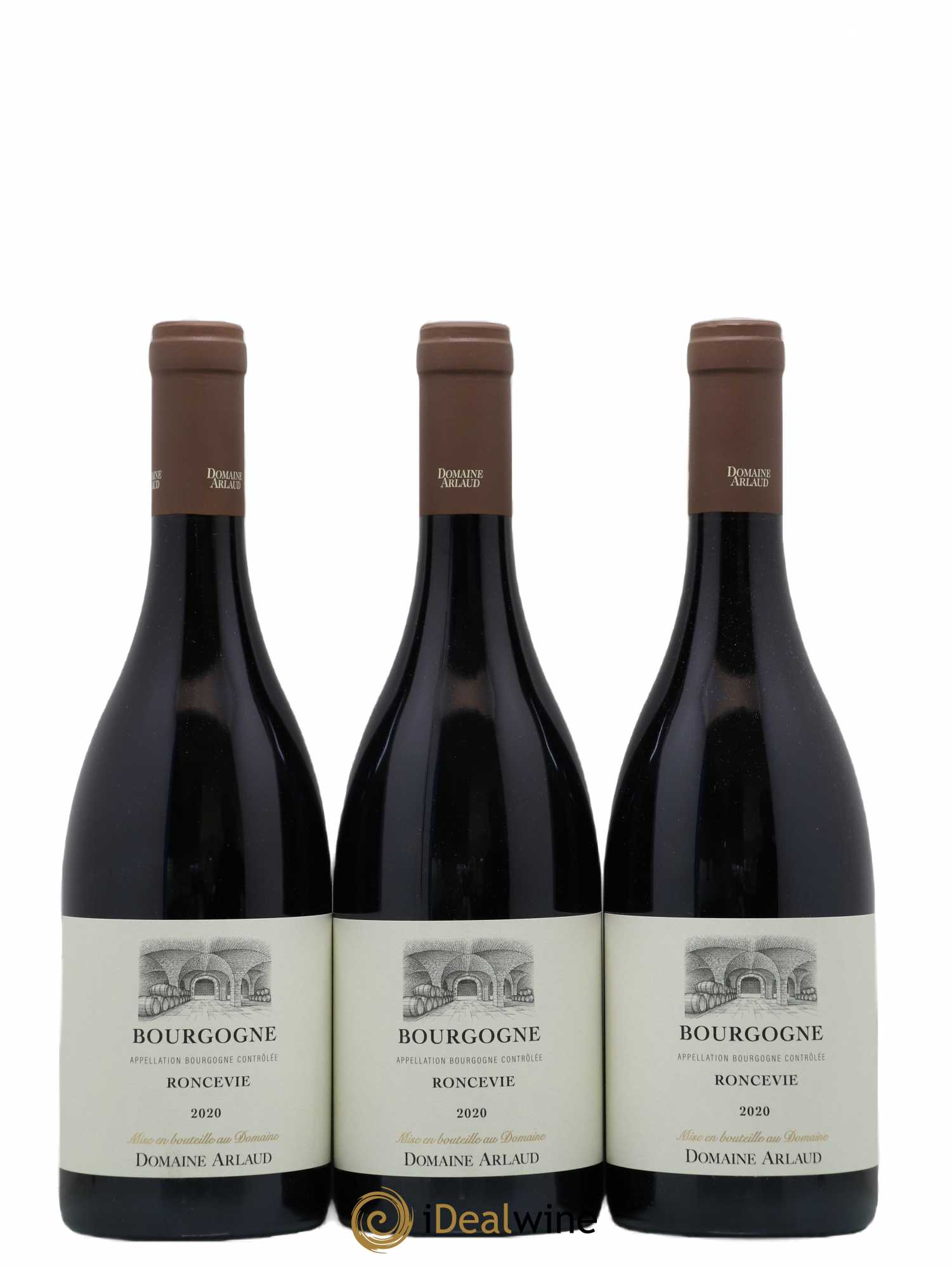 Bourgogne Roncevie Arlaud 2020 - Lot de 3 bouteilles - 0