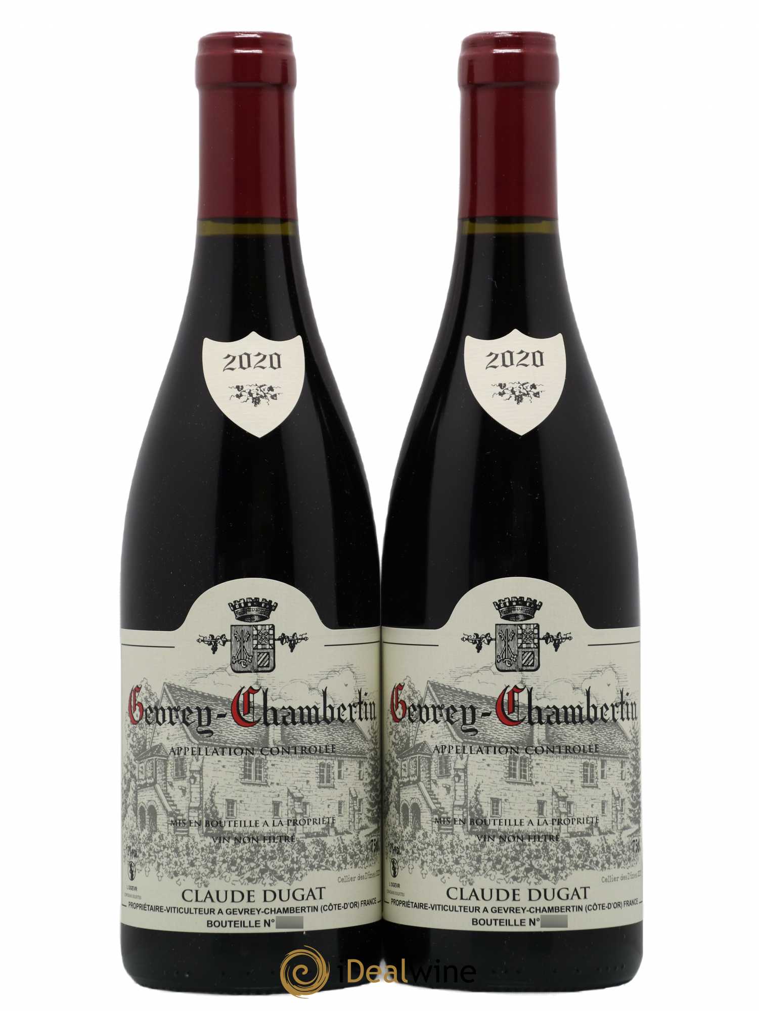 Gevrey-Chambertin Claude Dugat 2020 - Lot de 2 bouteilles - 0
