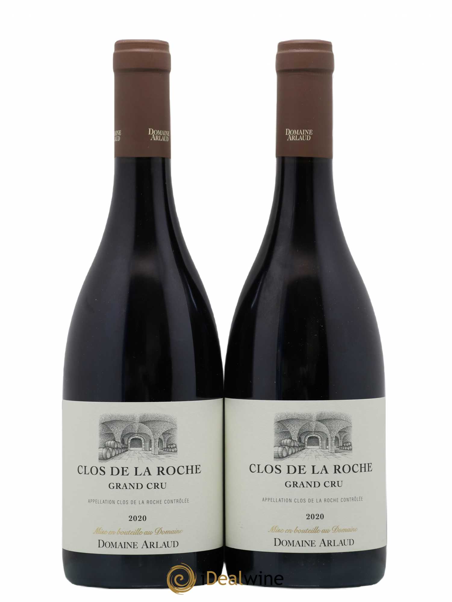 Clos de la Roche Grand Cru Arlaud 2020 - Lot de 2 bouteilles - 0