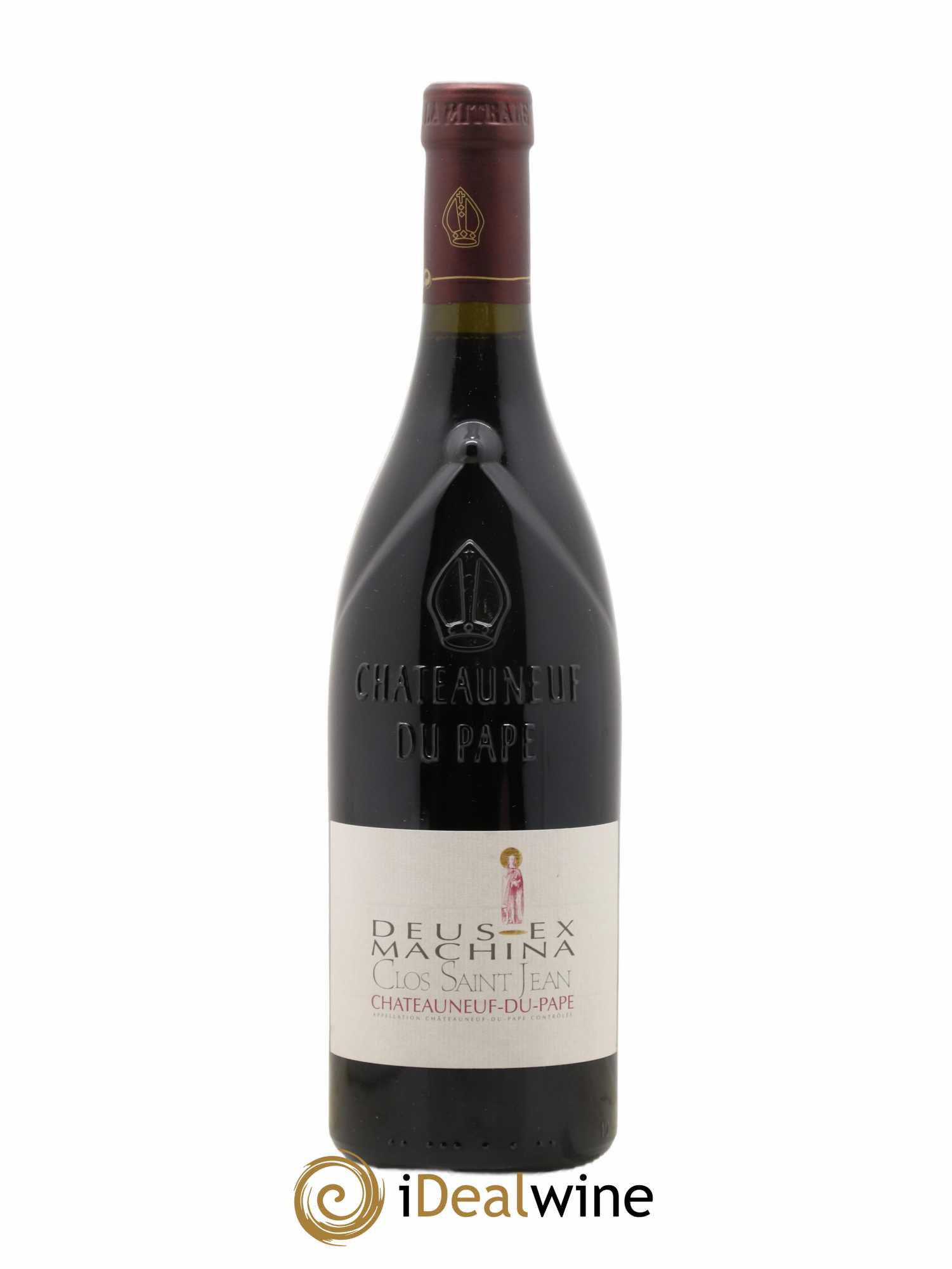 Châteauneuf-du-Pape Clos Saint-Jean Deus Ex Machina Pascal et Vincent Maurel 2010 - Lot de 1 bouteille - 0