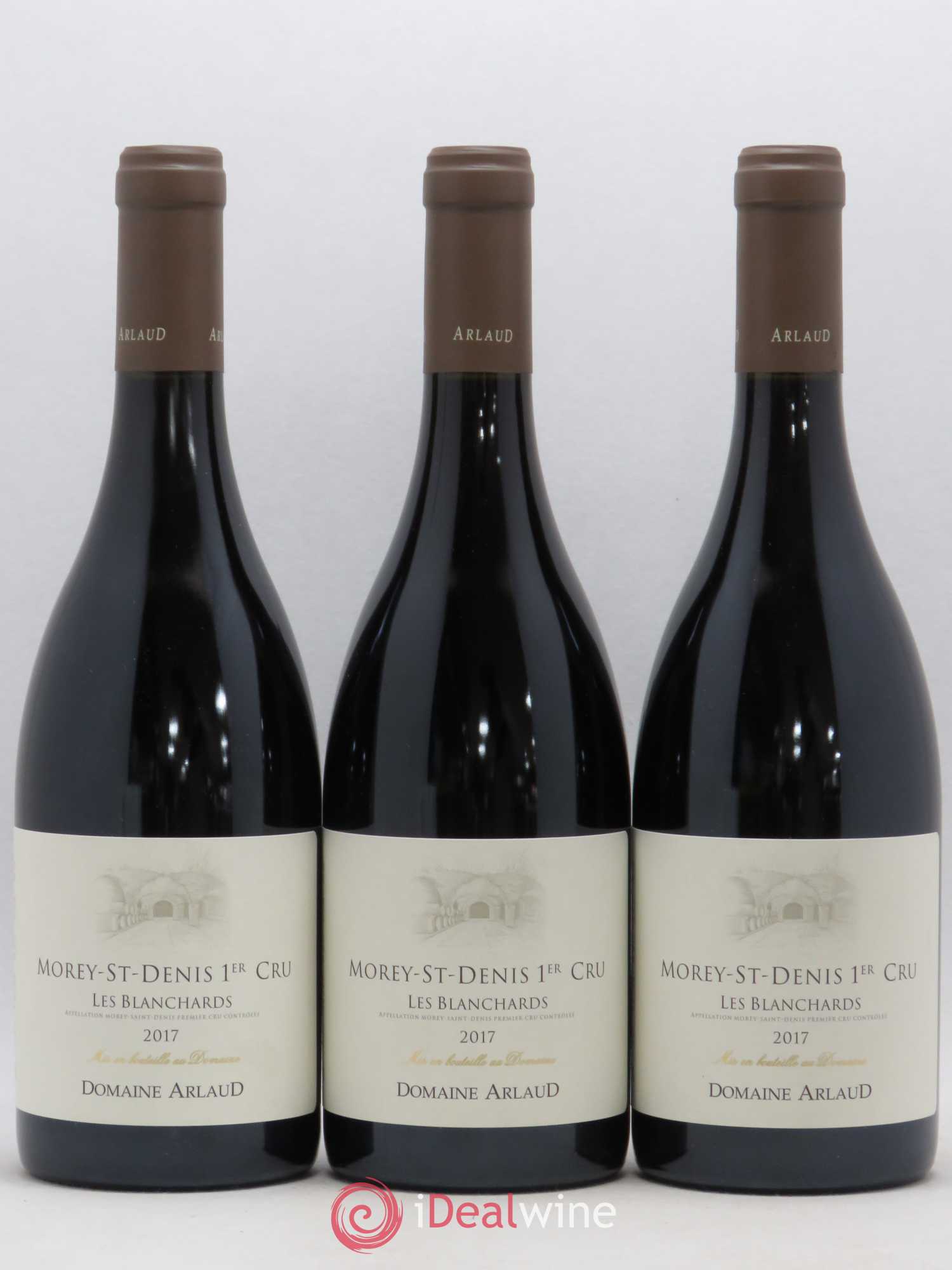 Morey-Saint-Denis 1er Cru Les Blanchards Arlaud 2017 - Lot de 3 bouteilles - 0