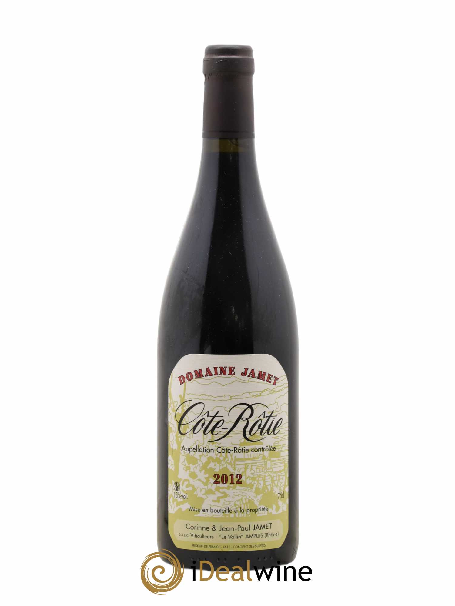 Côte-Rôtie Jamet (Domaine) 2012 - Lot de 1 bouteille - 0