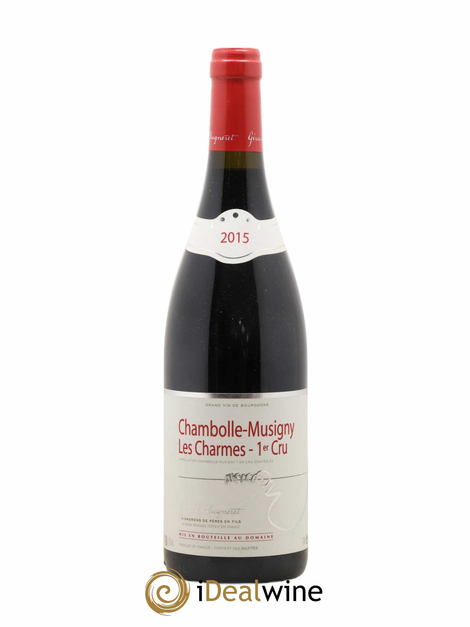 Chambolle-Musigny 1er Cru Les Charmes Gérard Mugneret 2015 - Lot de 1 bouteille - 0