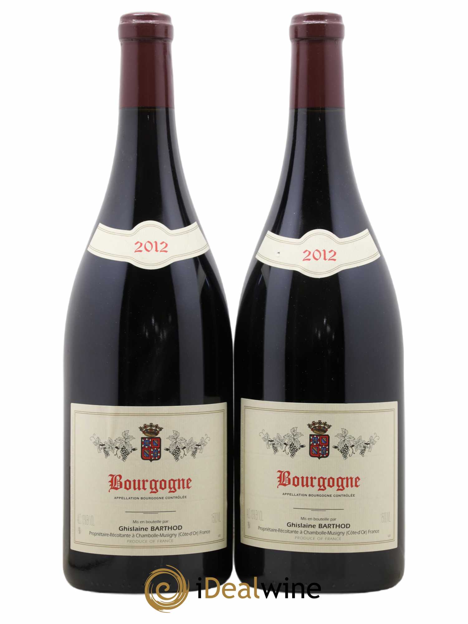 Bourgogne Ghislaine Barthod 2012 - Lot de 2 magnums - 0