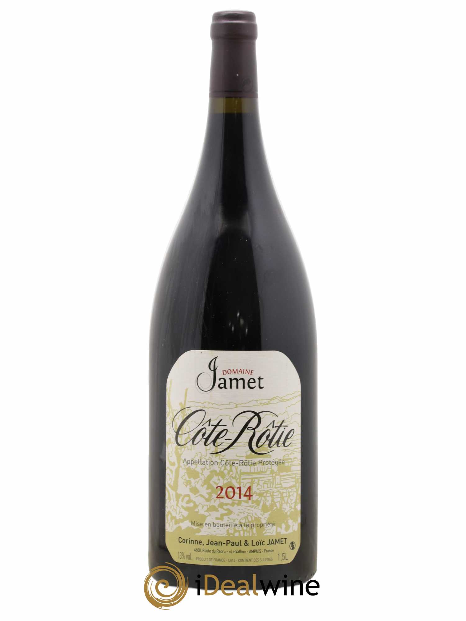 Côte-Rôtie Jamet (Domaine) 2014 - Lot de 1 magnum - 0