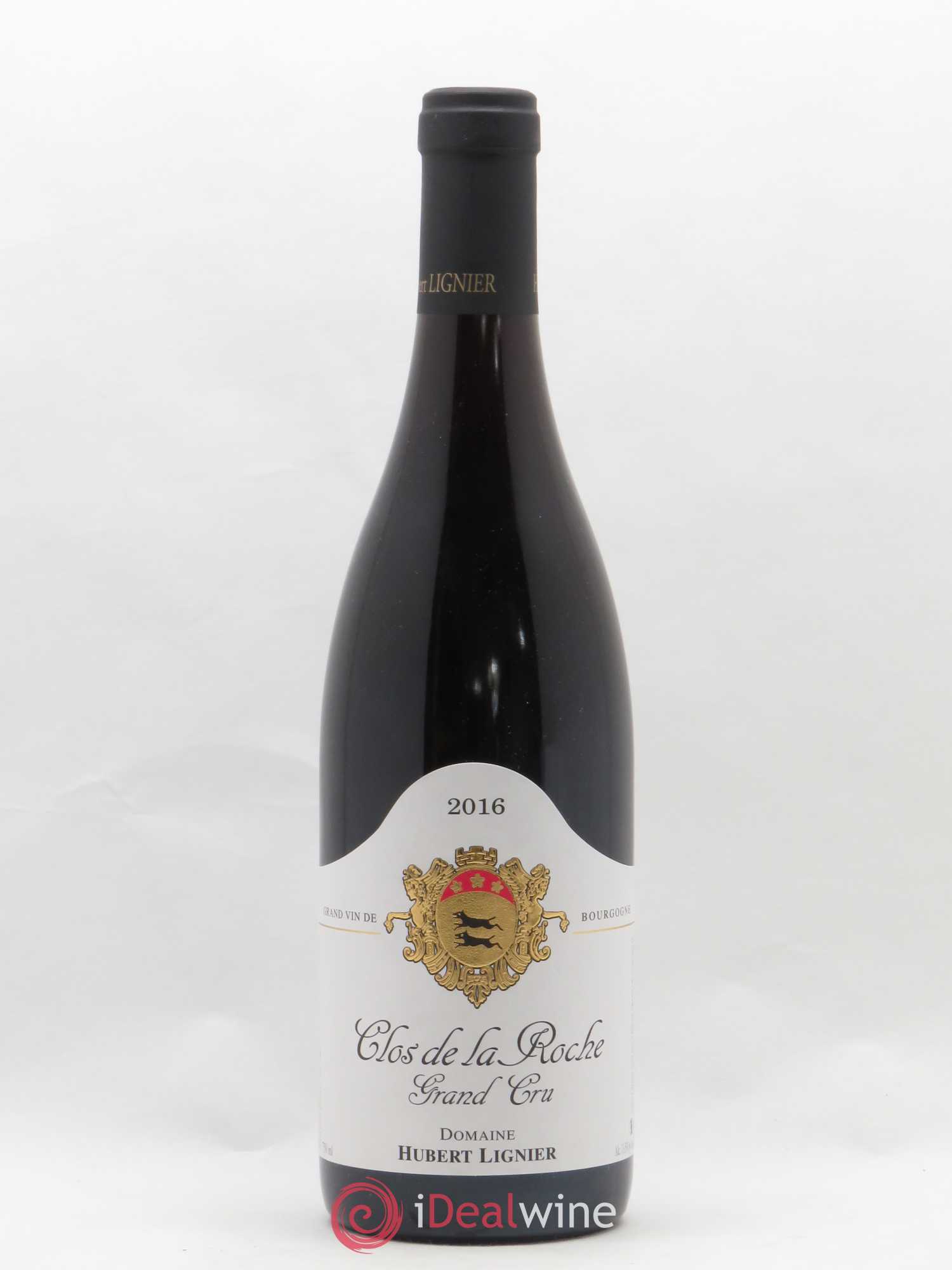 Clos de la Roche Grand Cru Hubert Lignier (Domaine) 2016 - Lot de 1 bouteille - 0