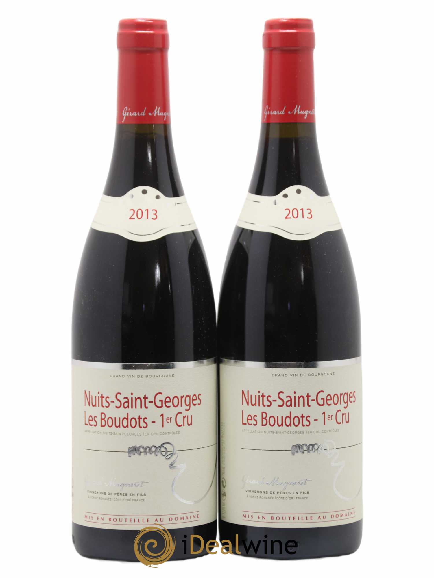 Nuits-Saint-Georges 1er Cru Les Boudots Gérard Mugneret 2013 - Lot de 2 bouteilles - 0