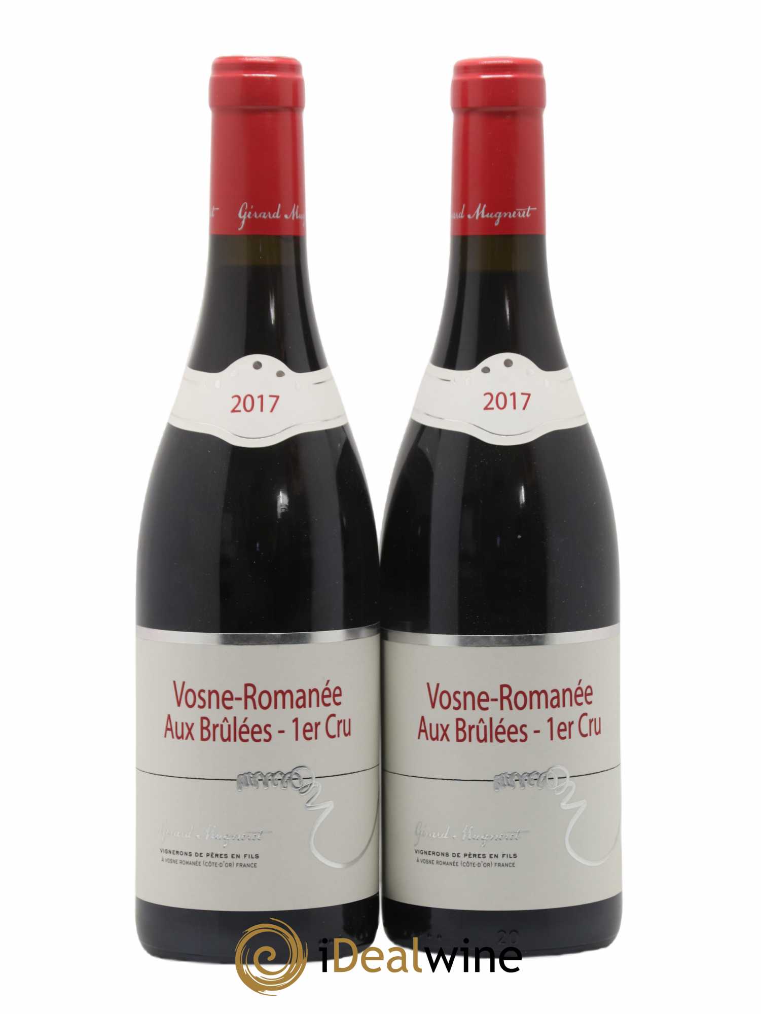 Vosne-Romanée 1er Cru Les Brulées Gérard Mugneret 2017 - Lot de 2 bouteilles - 0