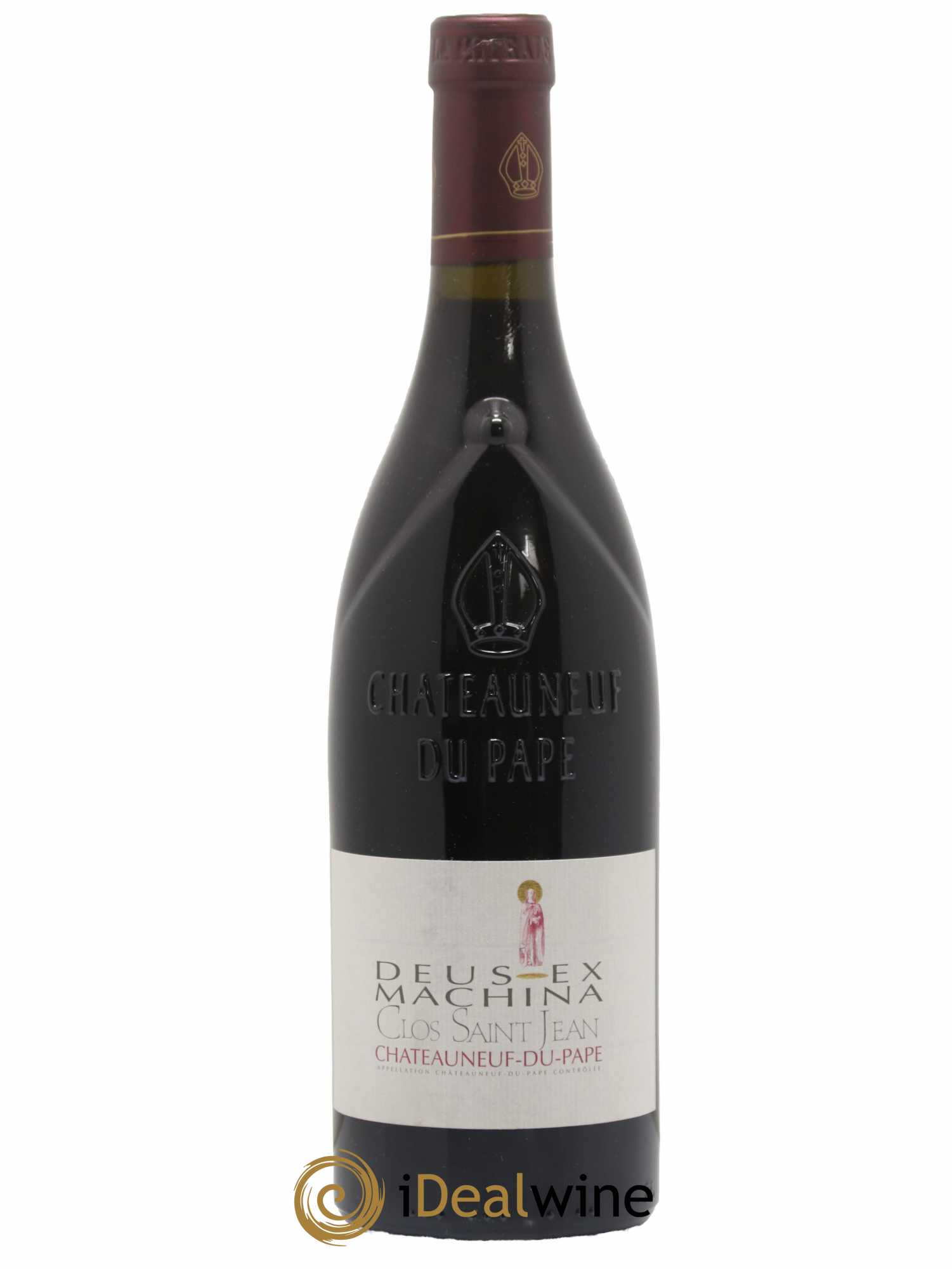 Châteauneuf-du-Pape Clos Saint-Jean Deus Ex Machina Pascal et Vincent Maurel 2010 - Lot de 1 bouteille - 0