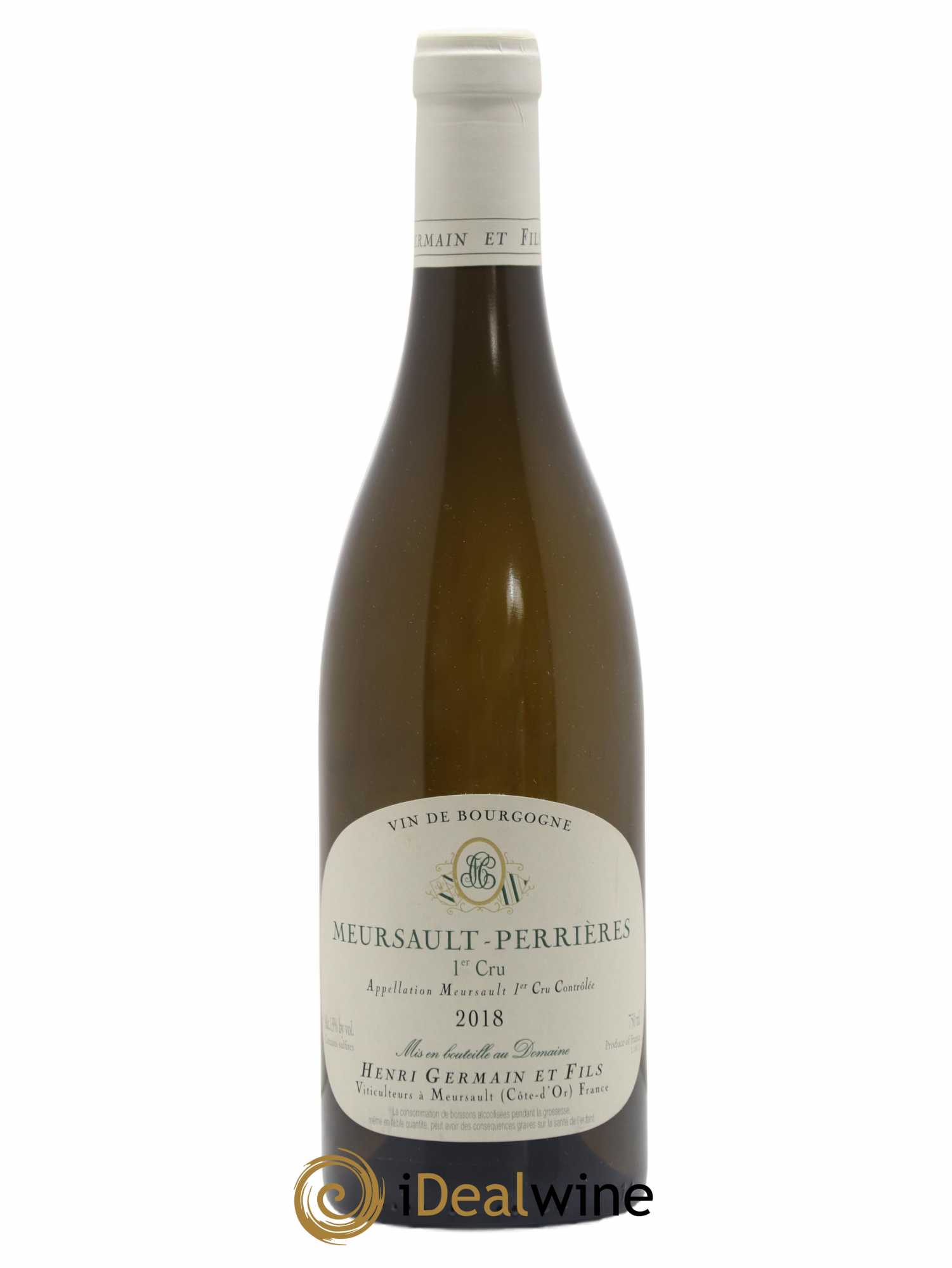 Meursault 1er Cru Perrières Henri Germain 2018 - Lot de 1 bouteille - 0