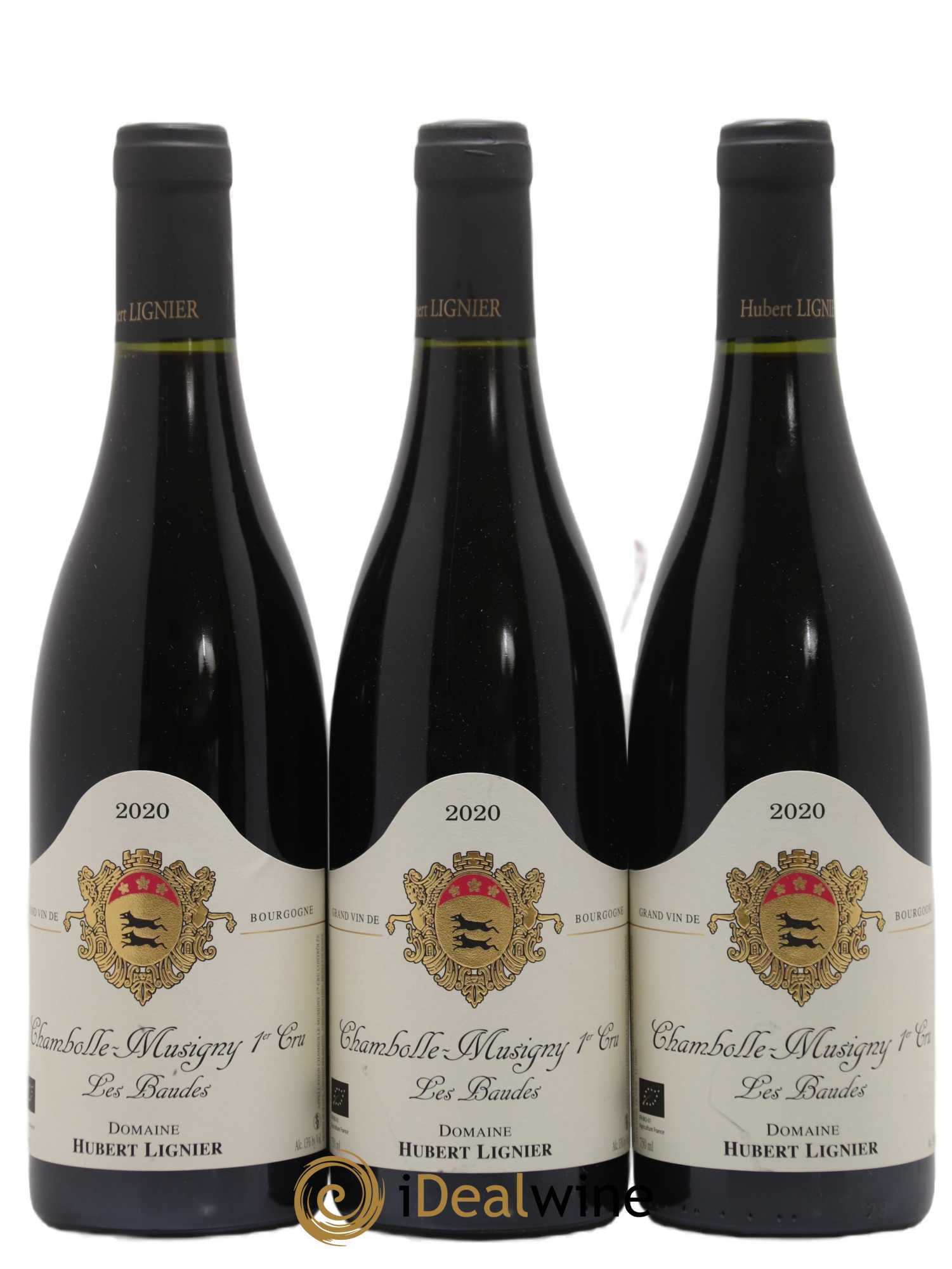Chambolle-Musigny 1er Cru Les Baudes Hubert Lignier (Domaine) 2020 - Lot de 3 bouteilles - 0