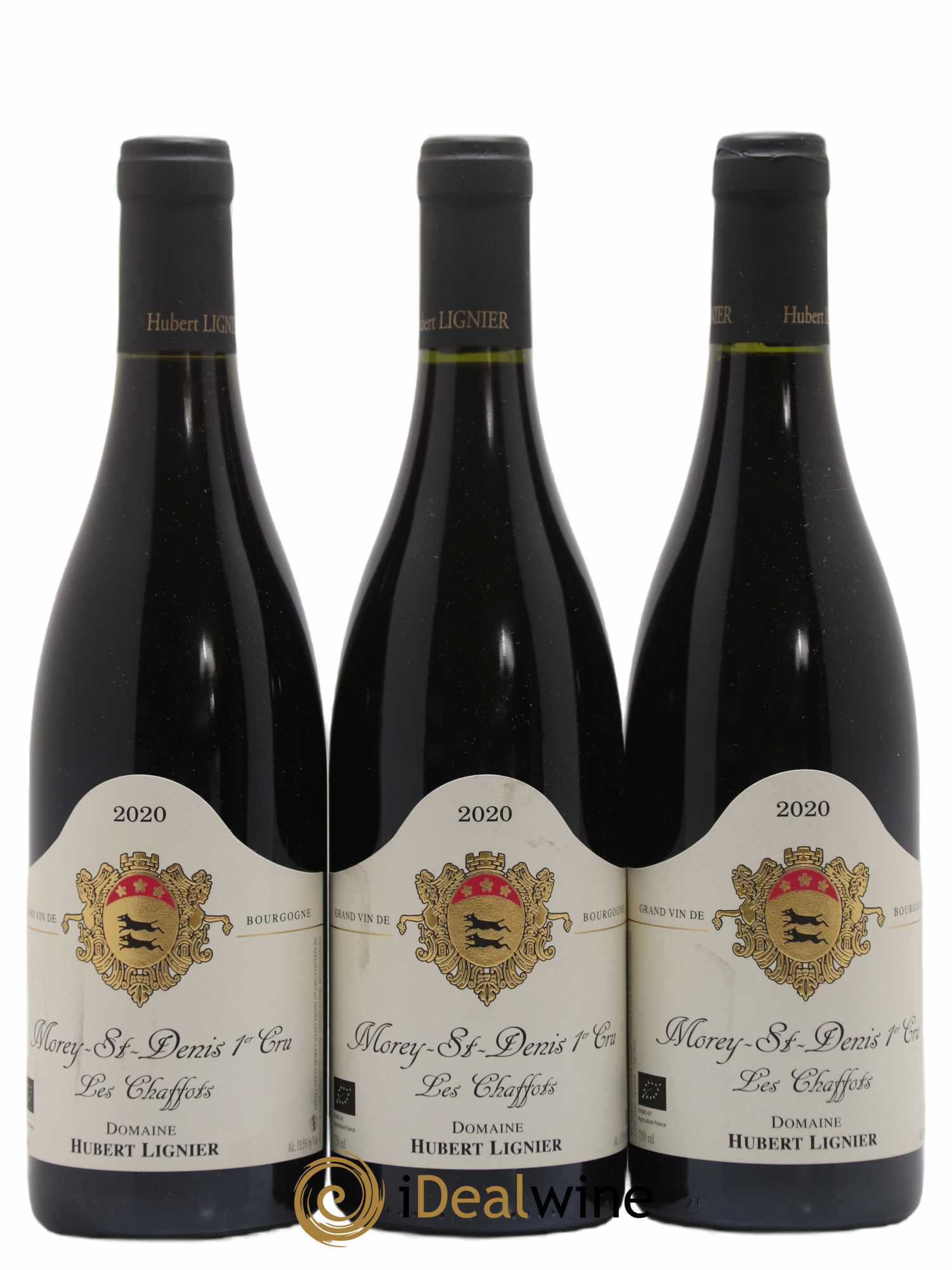 Morey-Saint-Denis 1er Cru Les Chaffots Hubert Lignier (Domaine) 2020 - Lot de 3 bouteilles - 0