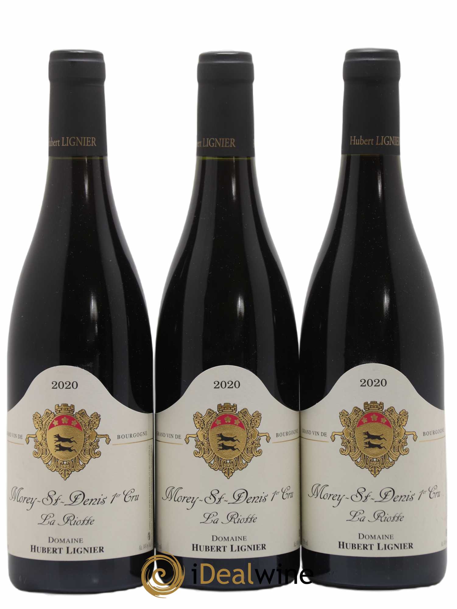 Morey-Saint-Denis 1er Cru La Riotte Hubert Lignier (Domaine) 2020 - Lot de 3 bouteilles - 0