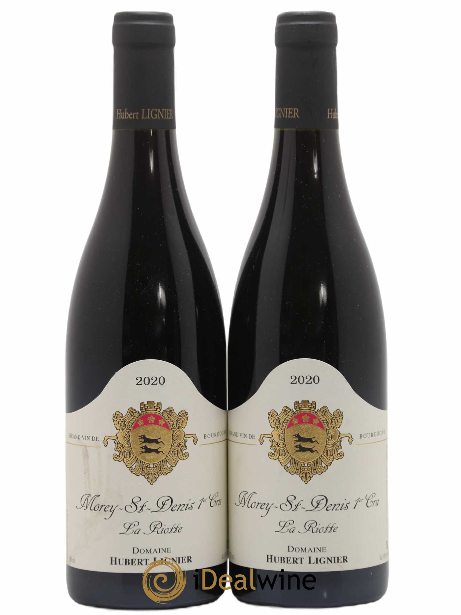 Morey-Saint-Denis 1er Cru La Riotte Hubert Lignier (Domaine) 2020 - Lot de 2 bouteilles - 0
