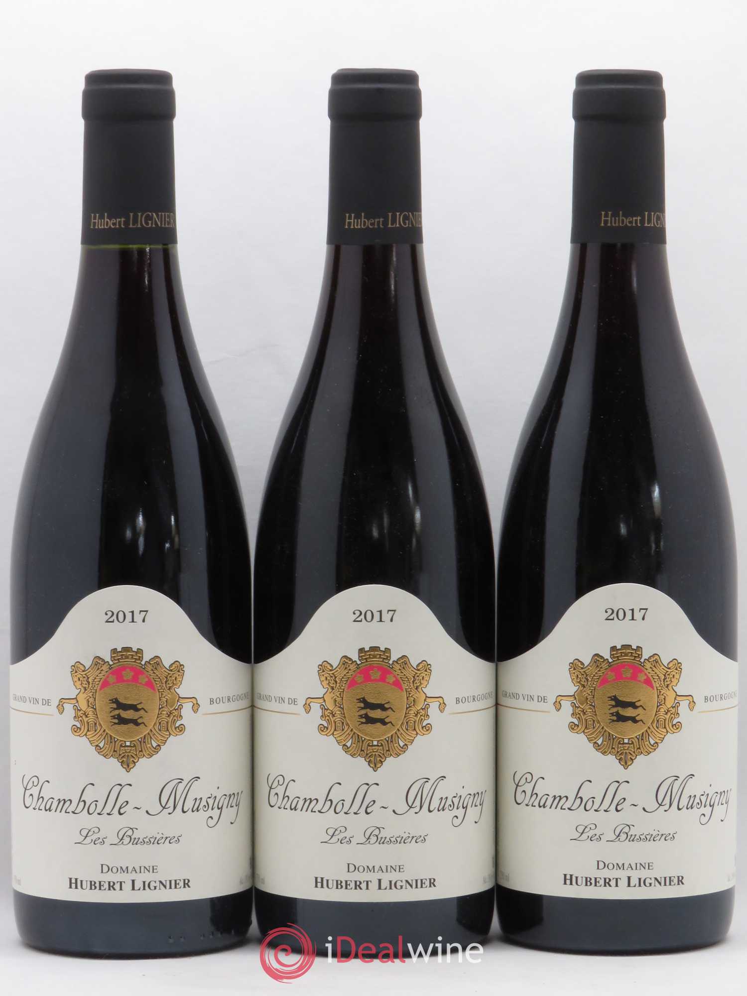 Chambolle-Musigny Les Bussières Hubert Lignier (Domaine) 2017 - Lot de 3 bouteilles - 0