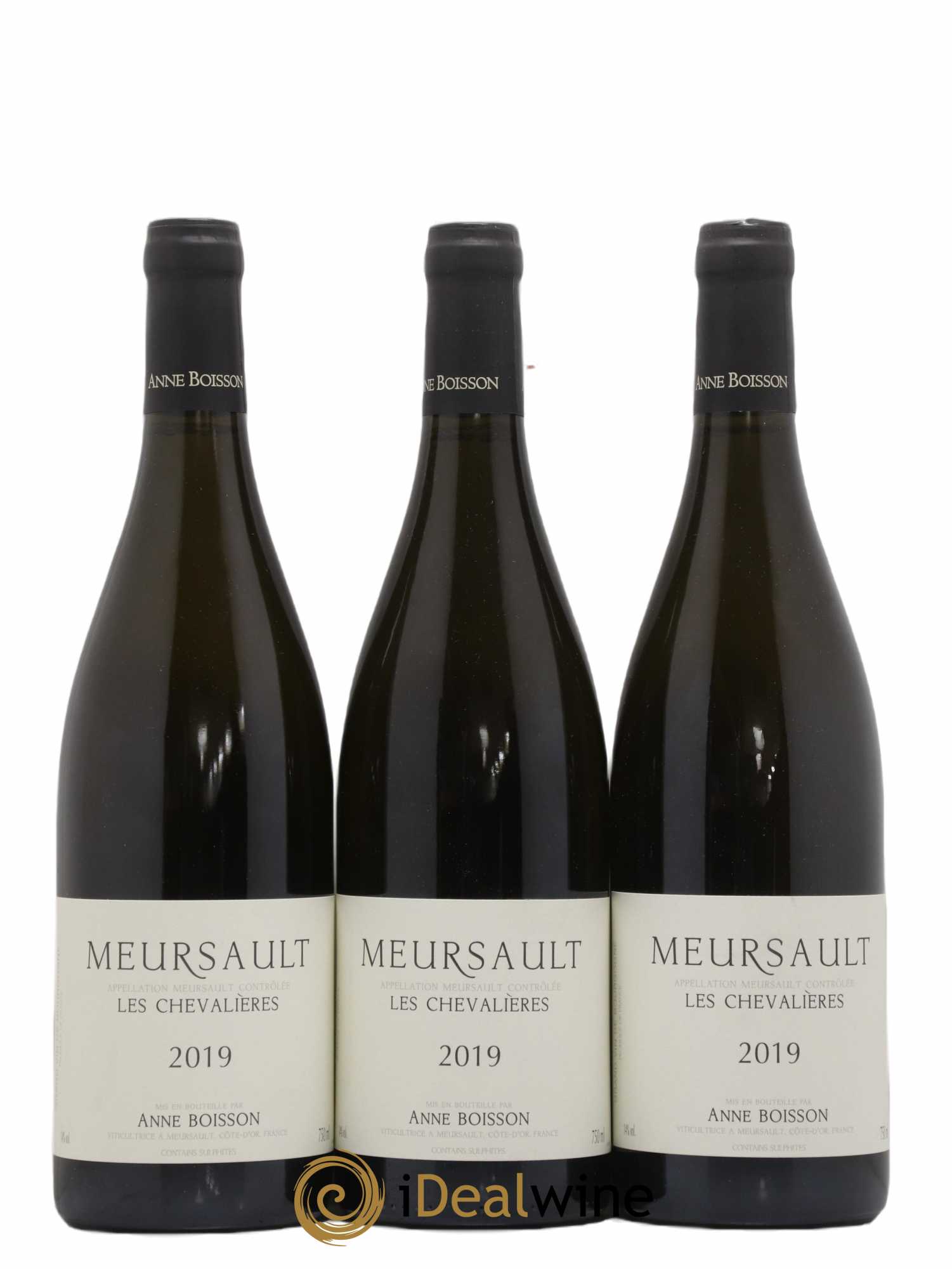 Meursault Les Chevalières Anne Boisson 2019 - Lot de 3 bouteilles - 0