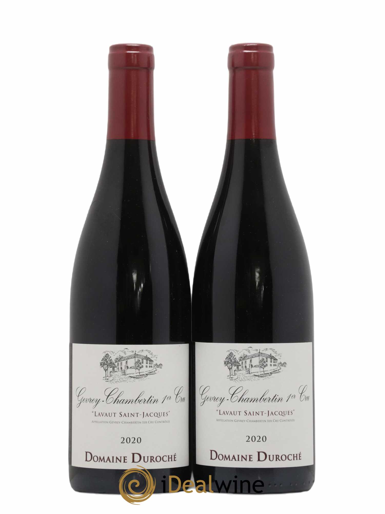 Gevrey-Chambertin 1er Cru Lavaut Saint Jacques Duroché (Domaine) 2020 - Lot de 2 bouteilles - 0
