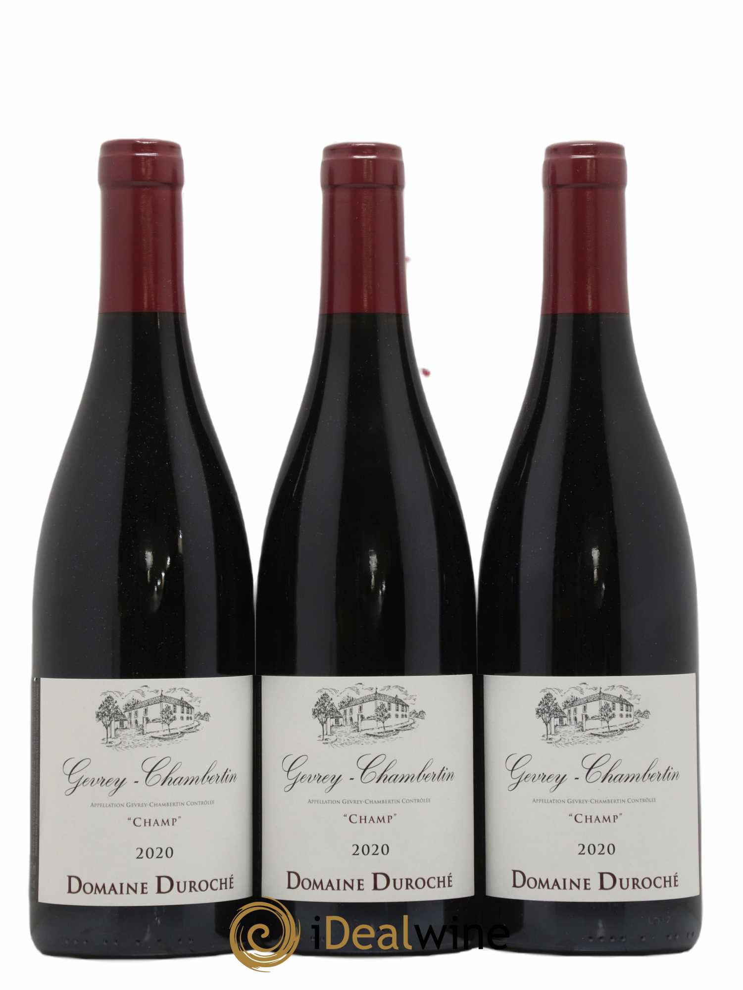 Gevrey-Chambertin Duroché (Domaine) Champ 2020 - Lot de 3 bouteilles - 0