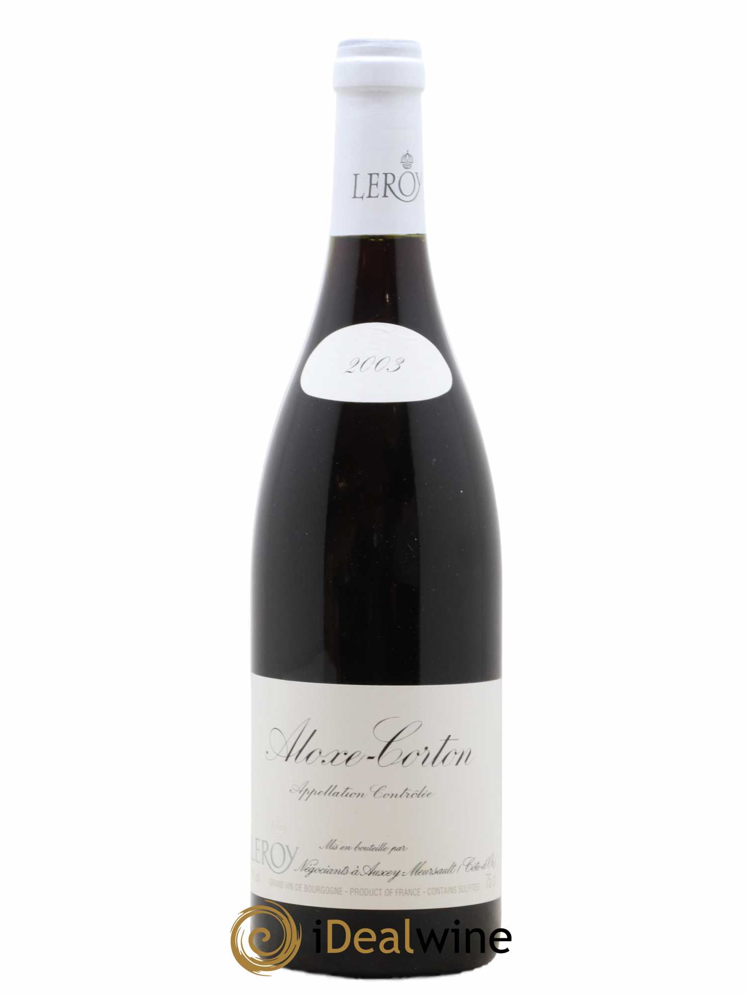 Aloxe-Corton Leroy SA 2003 - Lot de 1 bouteille - 0