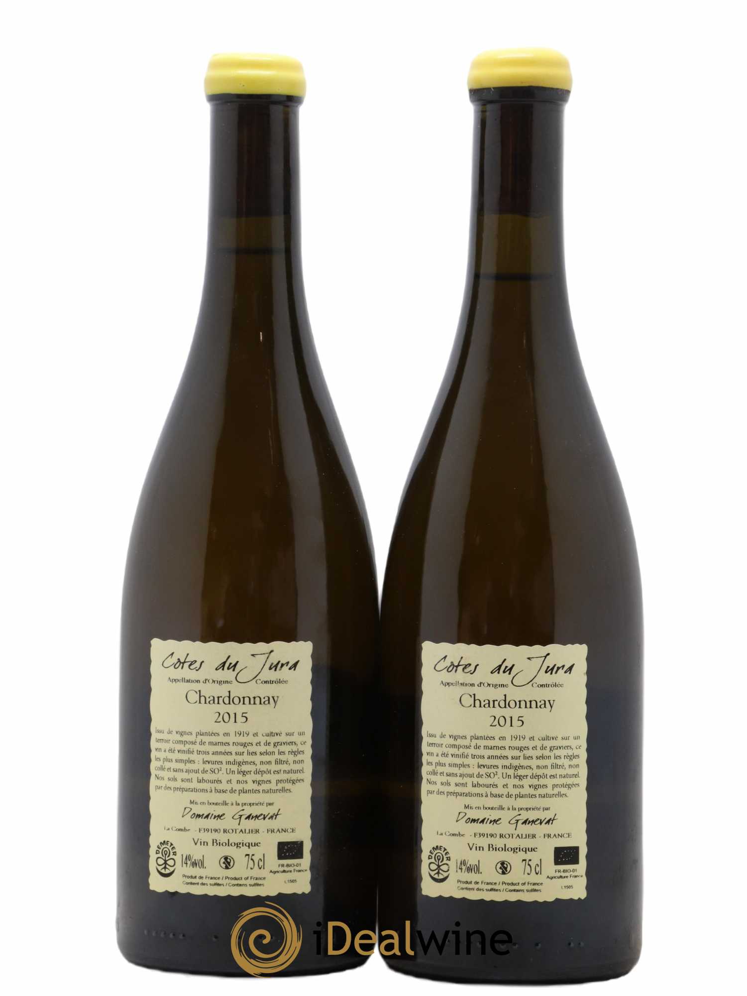 Côtes du Jura Les Grands Teppes Vieilles Vignes Jean-François Ganevat (Domaine) 2015 - Lotto di 2 bottiglie - 1