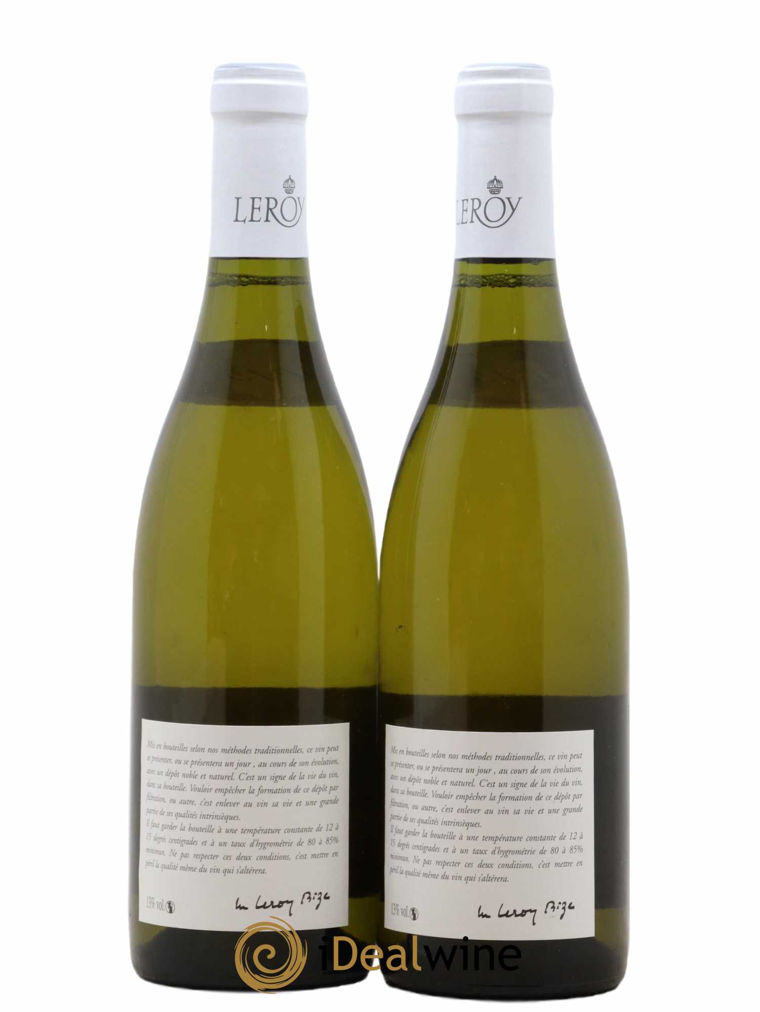 Montagny Leroy SA 2015 - Lot de 2 bouteilles - 1