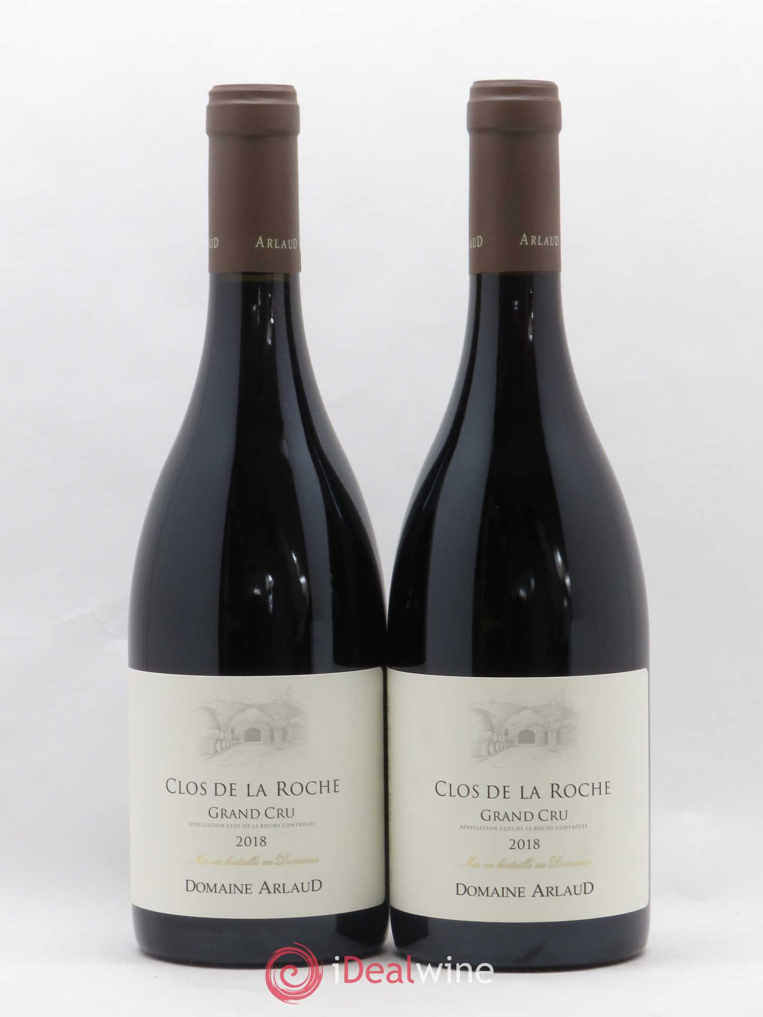 Clos de la Roche Grand Cru Arlaud 2018 - Lot de 2 bouteilles - 0