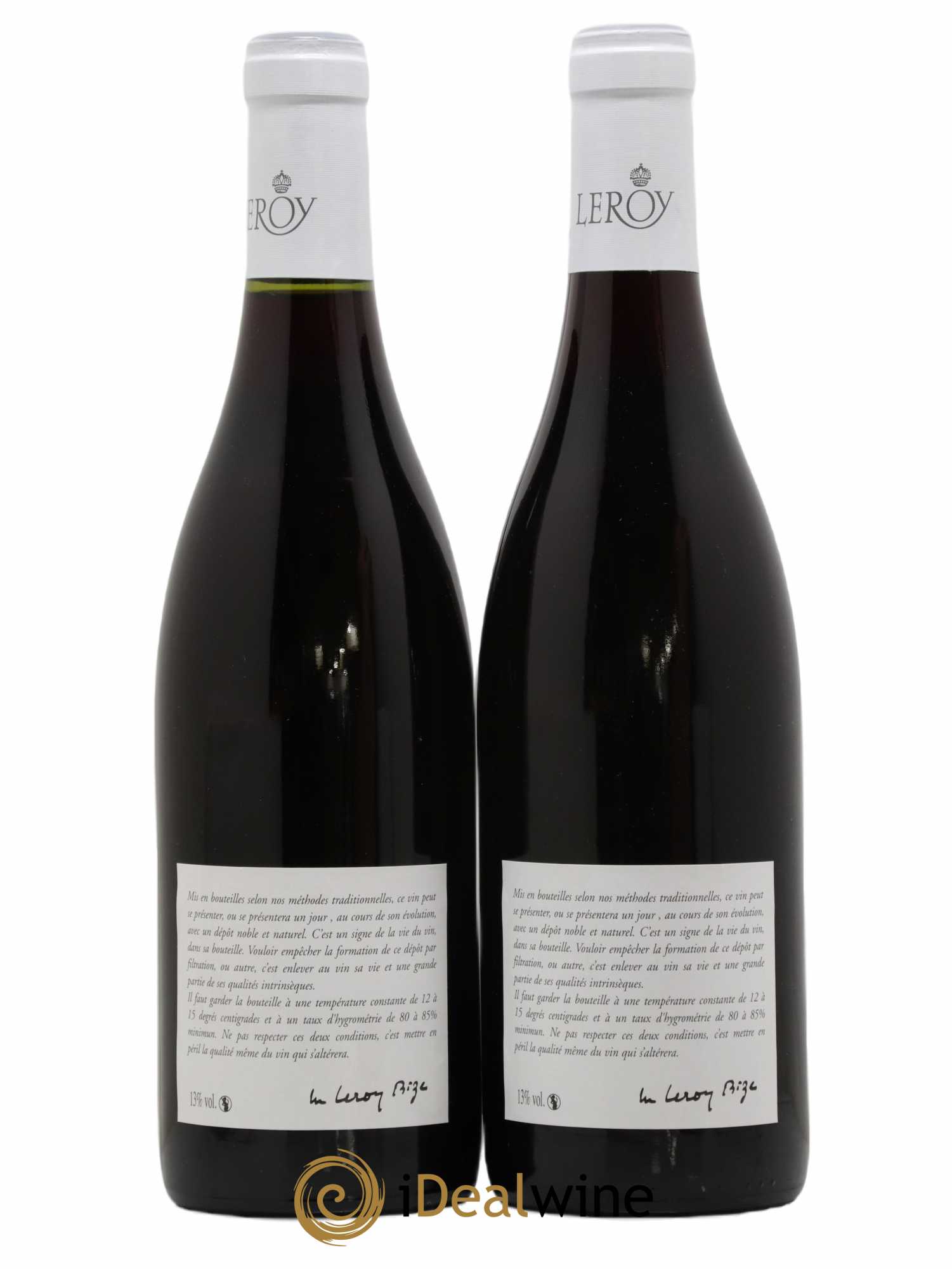 Savigny-lès-Beaune Leroy SA 2018 - Lot de 2 bouteilles - 1