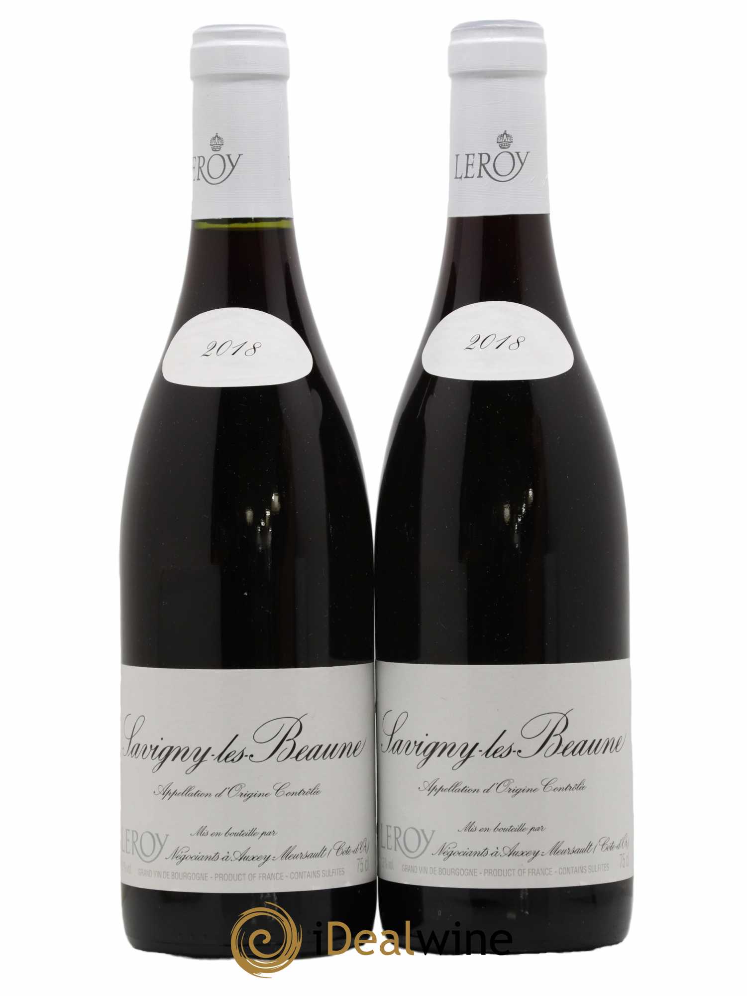 Savigny-lès-Beaune Leroy SA 2018 - Lot de 2 bouteilles - 0