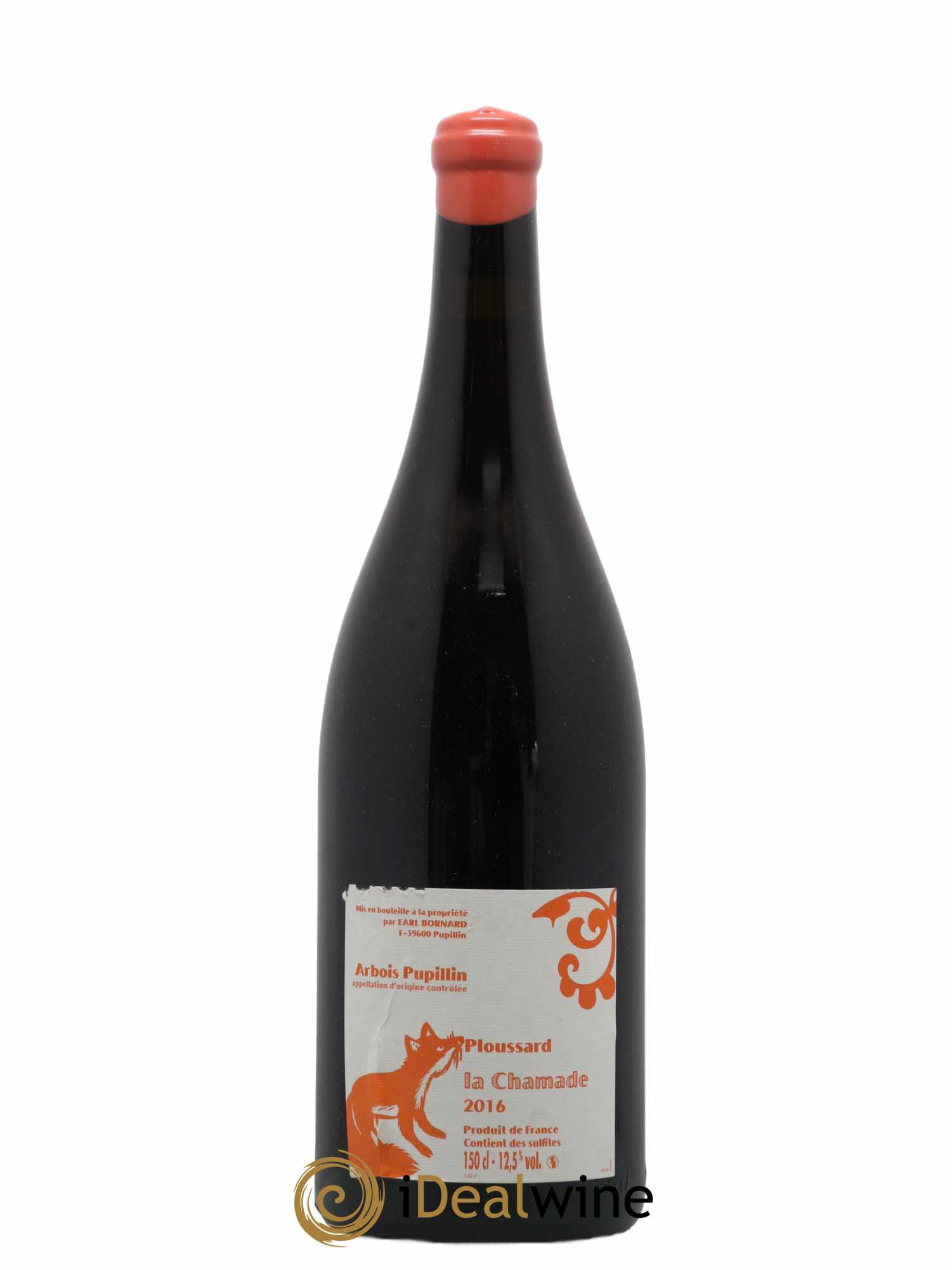 Arbois-Pupillin Ploussard La Chamade Bornard 2016 - Lot de 1 magnum - 0