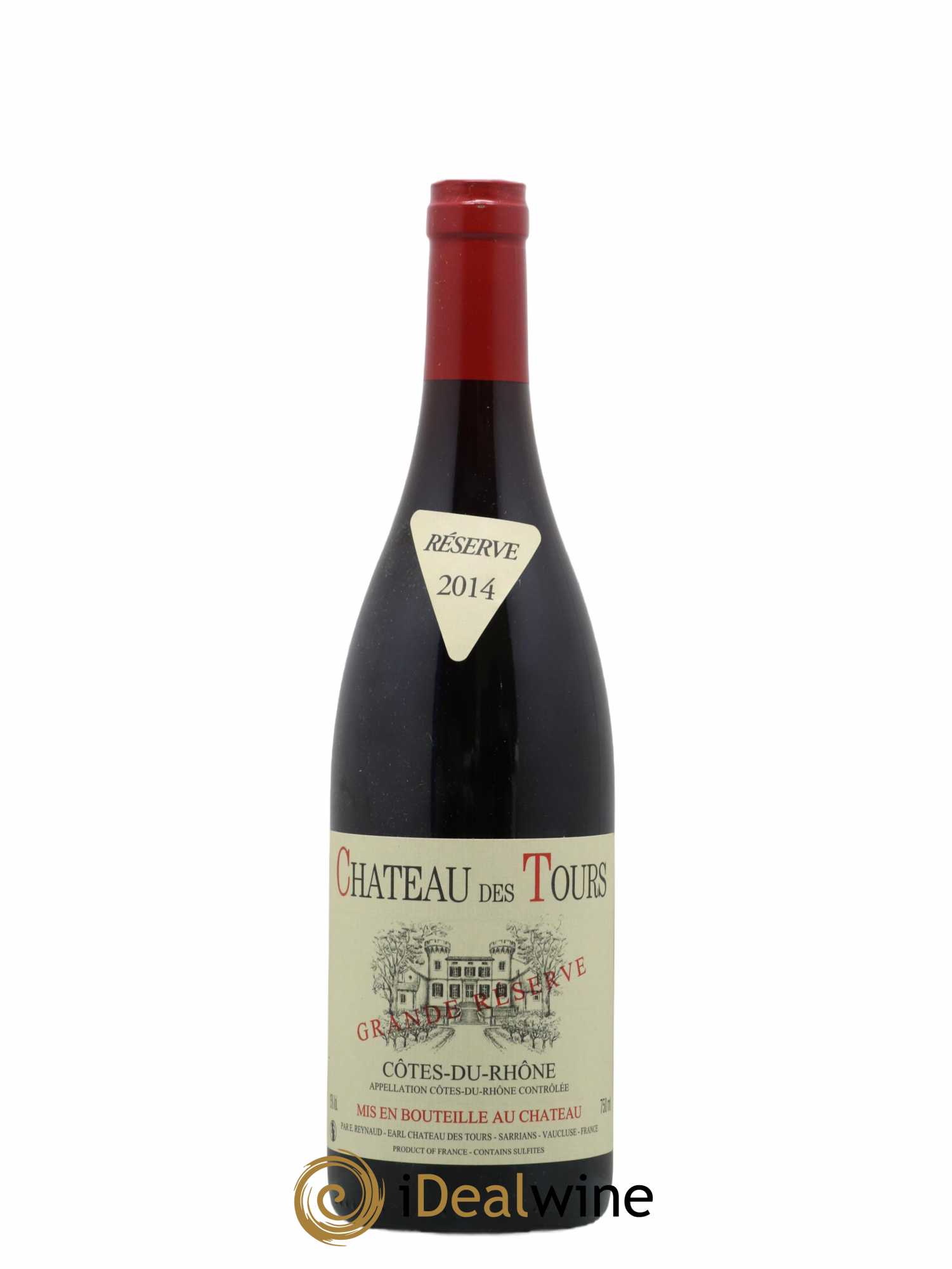Côtes-du-Rhône Château des Tours Grande Réserve Emmanuel Reynaud 2014 - Lot de 1 bouteille - 0