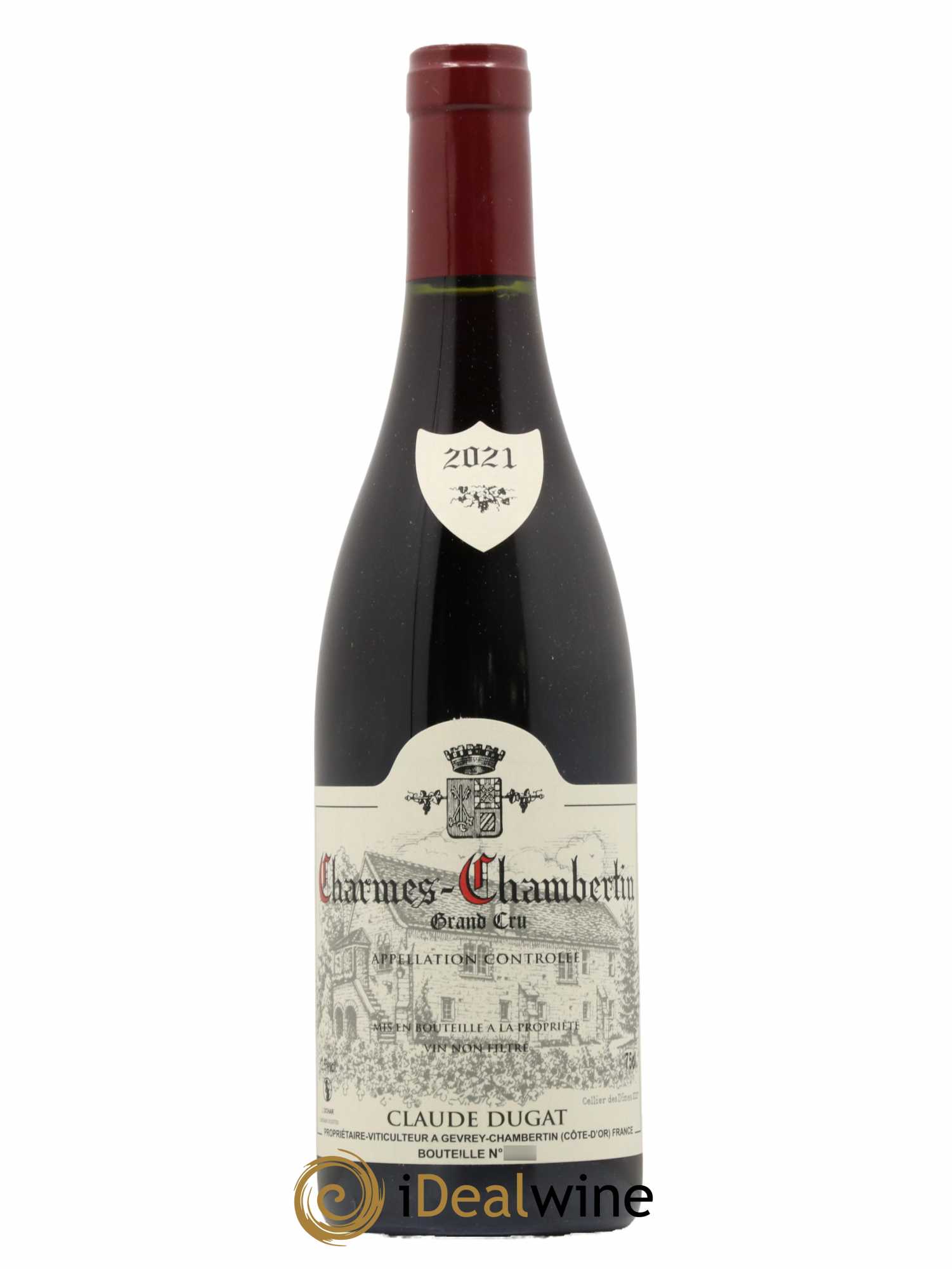 Charmes-Chambertin Grand Cru Claude Dugat 2021 - Lot de 1 bouteille - 0