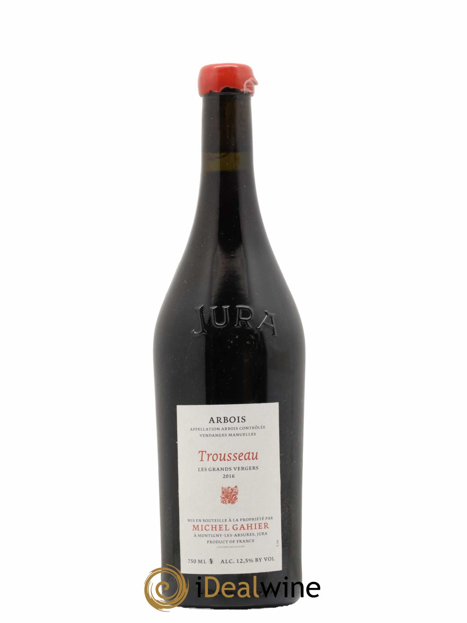 Arbois Trousseau Les Grands Vergers Michel Gahier 2016 - Lot de 1 bouteille - 0