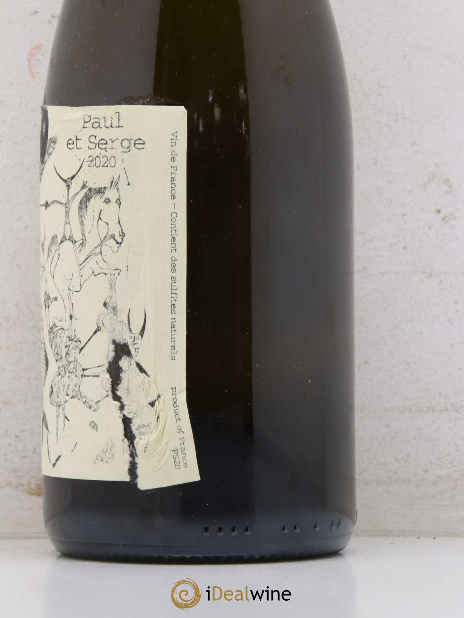 Vin de France Paul et Serge Morgane Turlier 2020 - Lot de 1 bouteille - 1