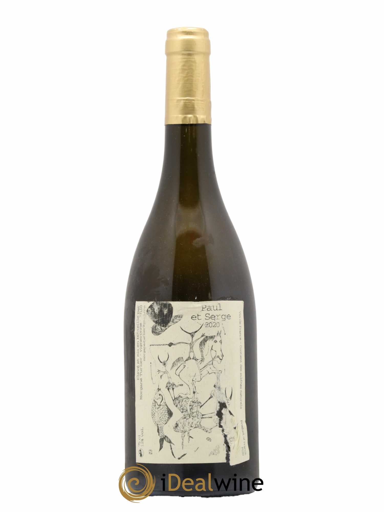 Vin de France Paul et Serge Morgane Turlier 2020 - Lot de 1 bouteille - 0