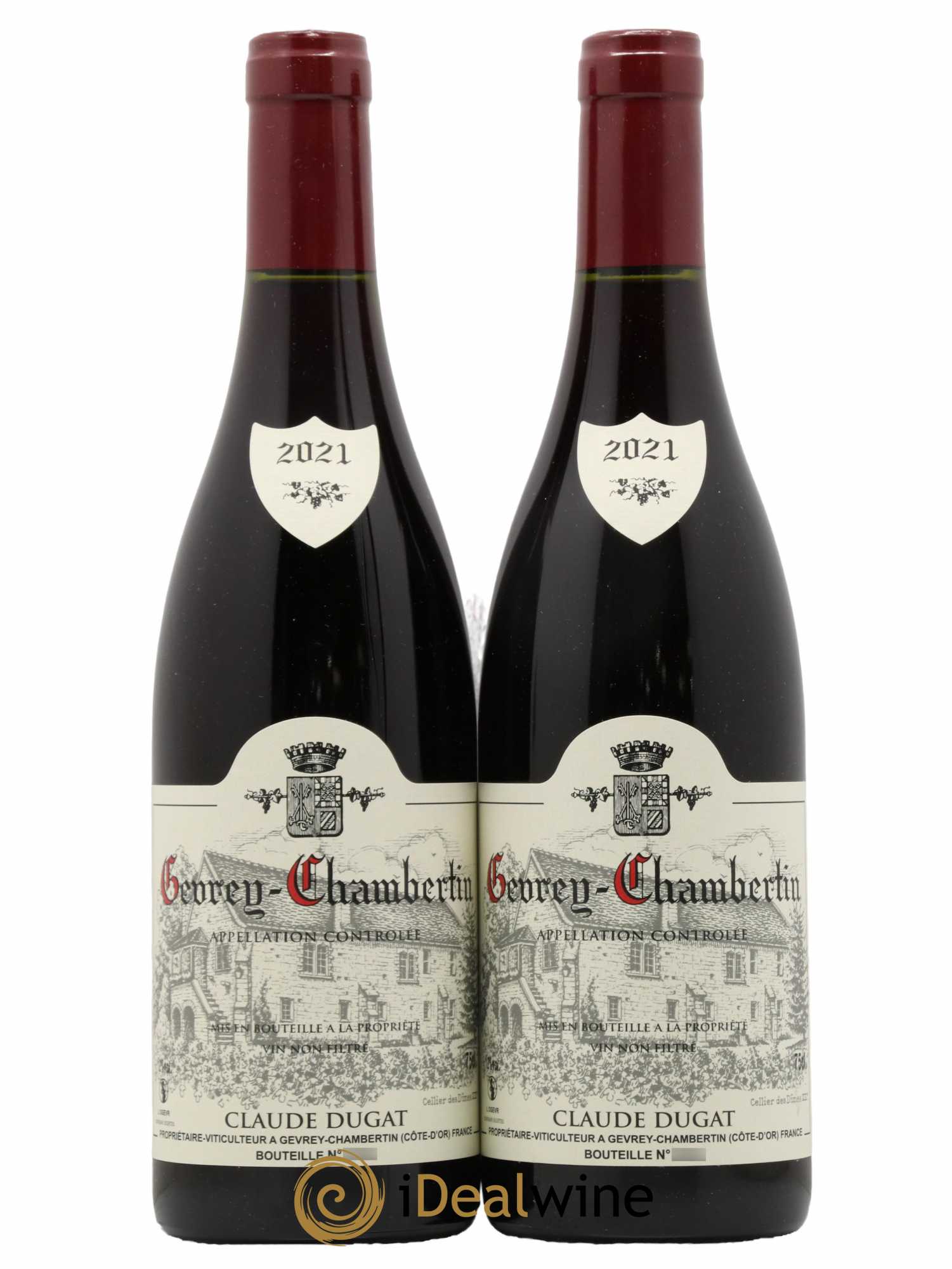 Gevrey-Chambertin Claude Dugat 2021 - Lot de 2 bouteilles - 0
