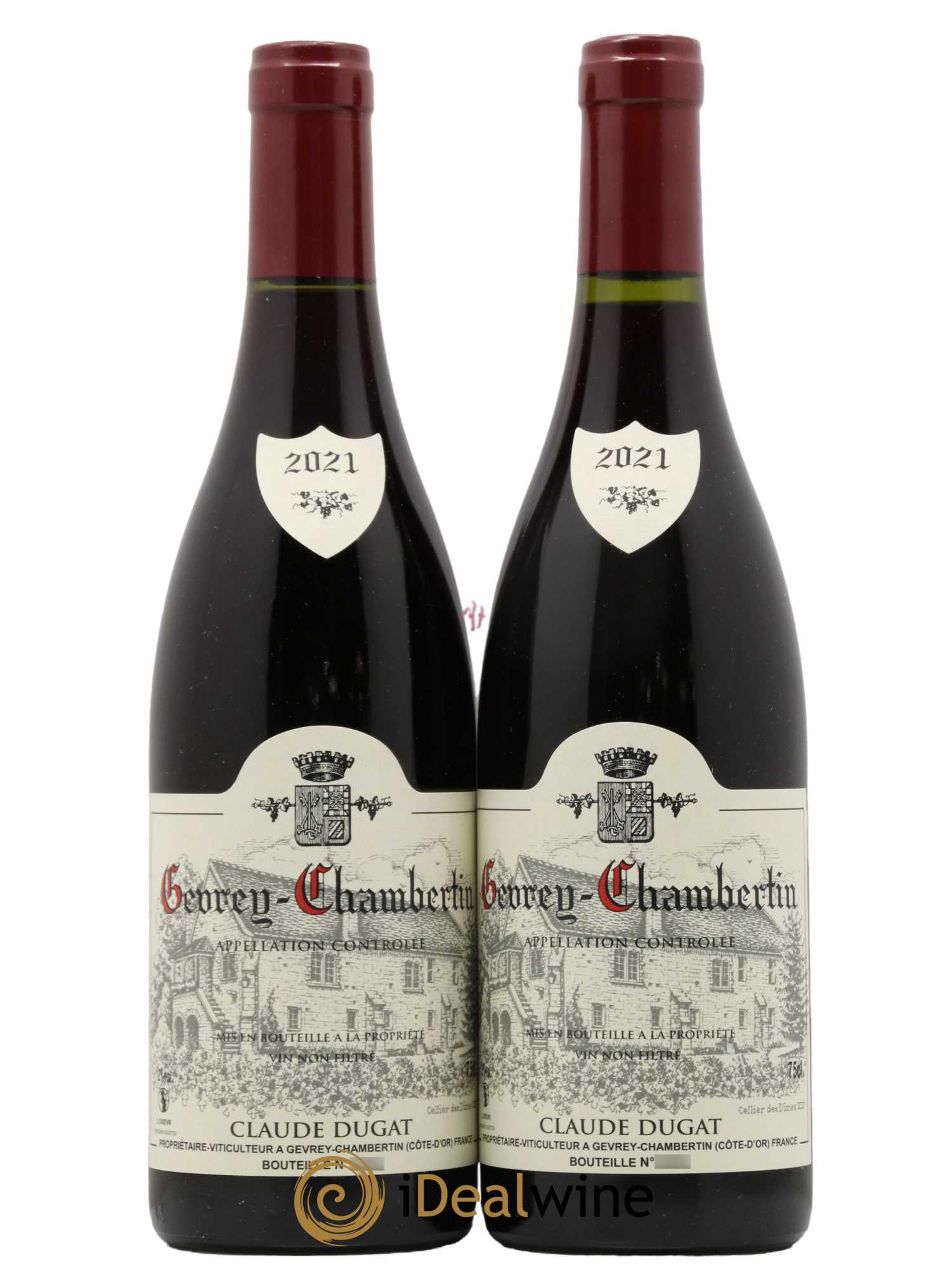 Gevrey-Chambertin Claude Dugat 2021 - Lot de 2 bouteilles - 0