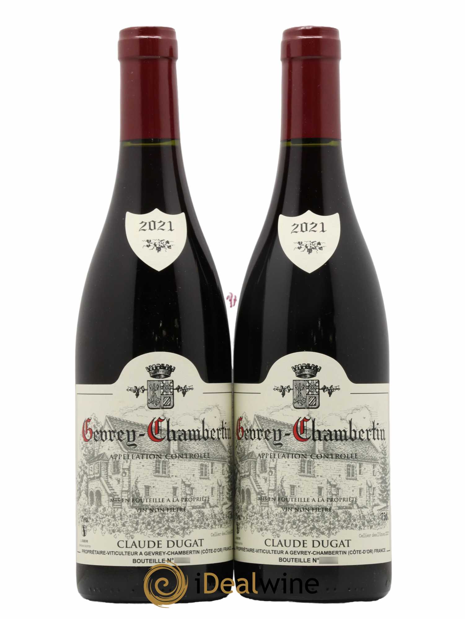 Gevrey-Chambertin Claude Dugat 2021 - Lot de 2 bouteilles - 0