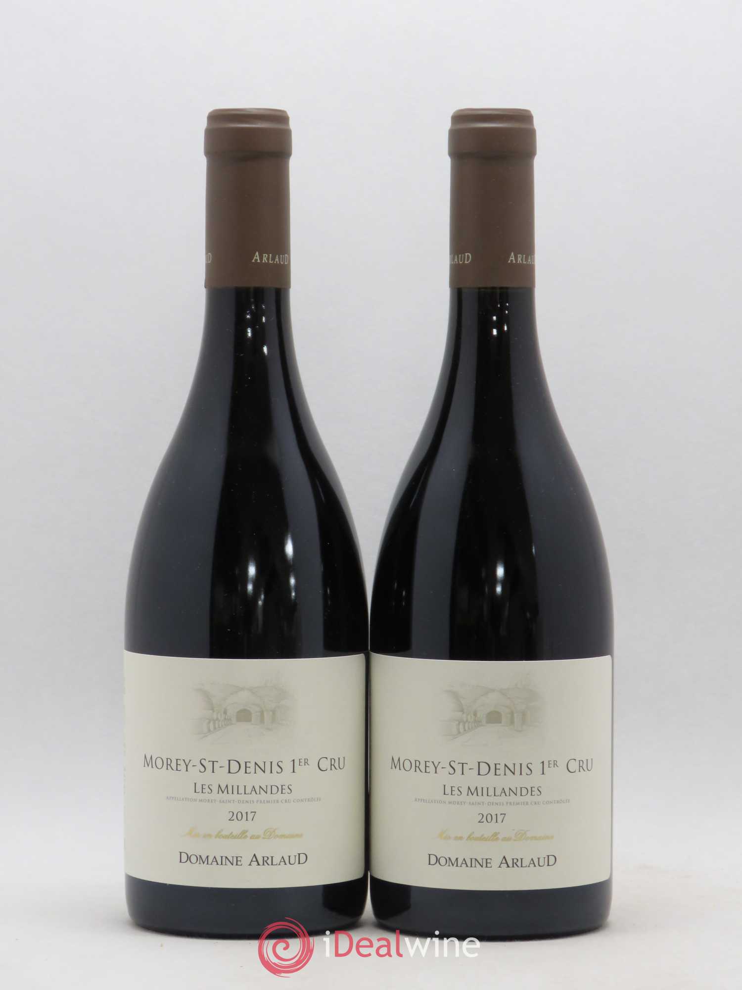Morey-Saint-Denis 1er Cru Les Millandes Arlaud 2017 - Lot de 2 bouteilles - 0
