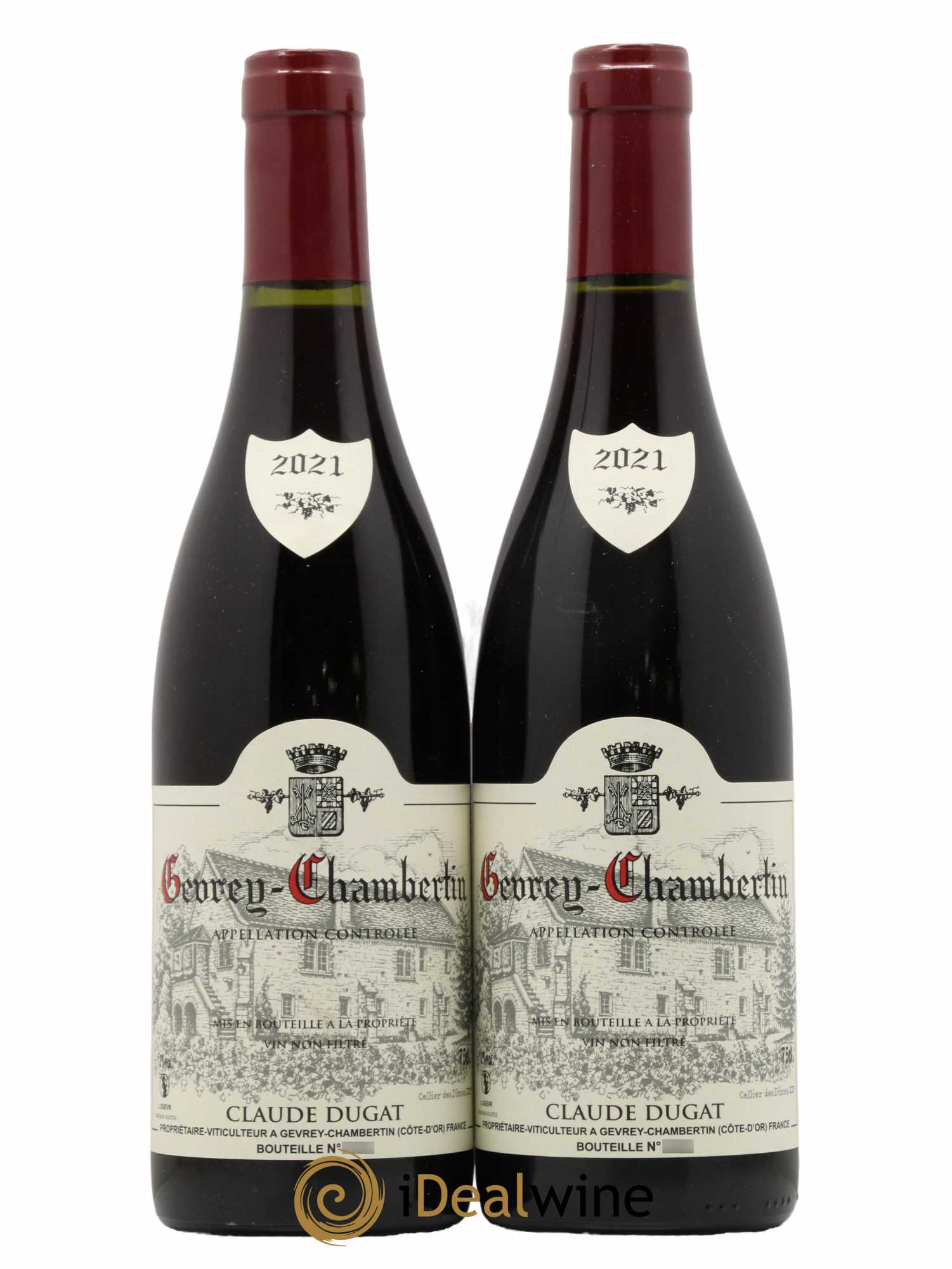 Gevrey-Chambertin Claude Dugat 2021 - Lot de 2 bouteilles - 0