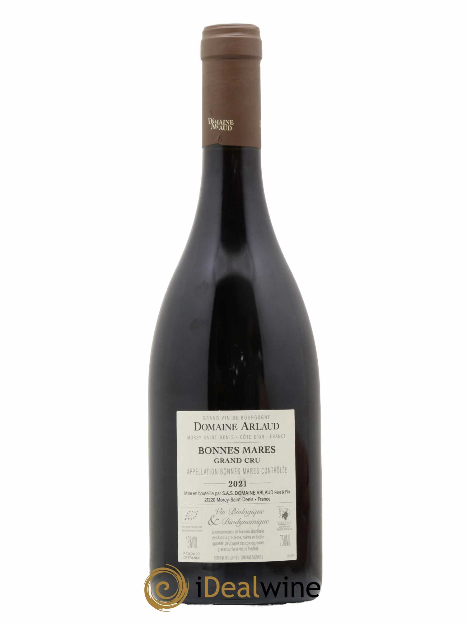 Bonnes-Mares Grand Cru Arlaud 2021 - Lot de 1 bouteille - 1