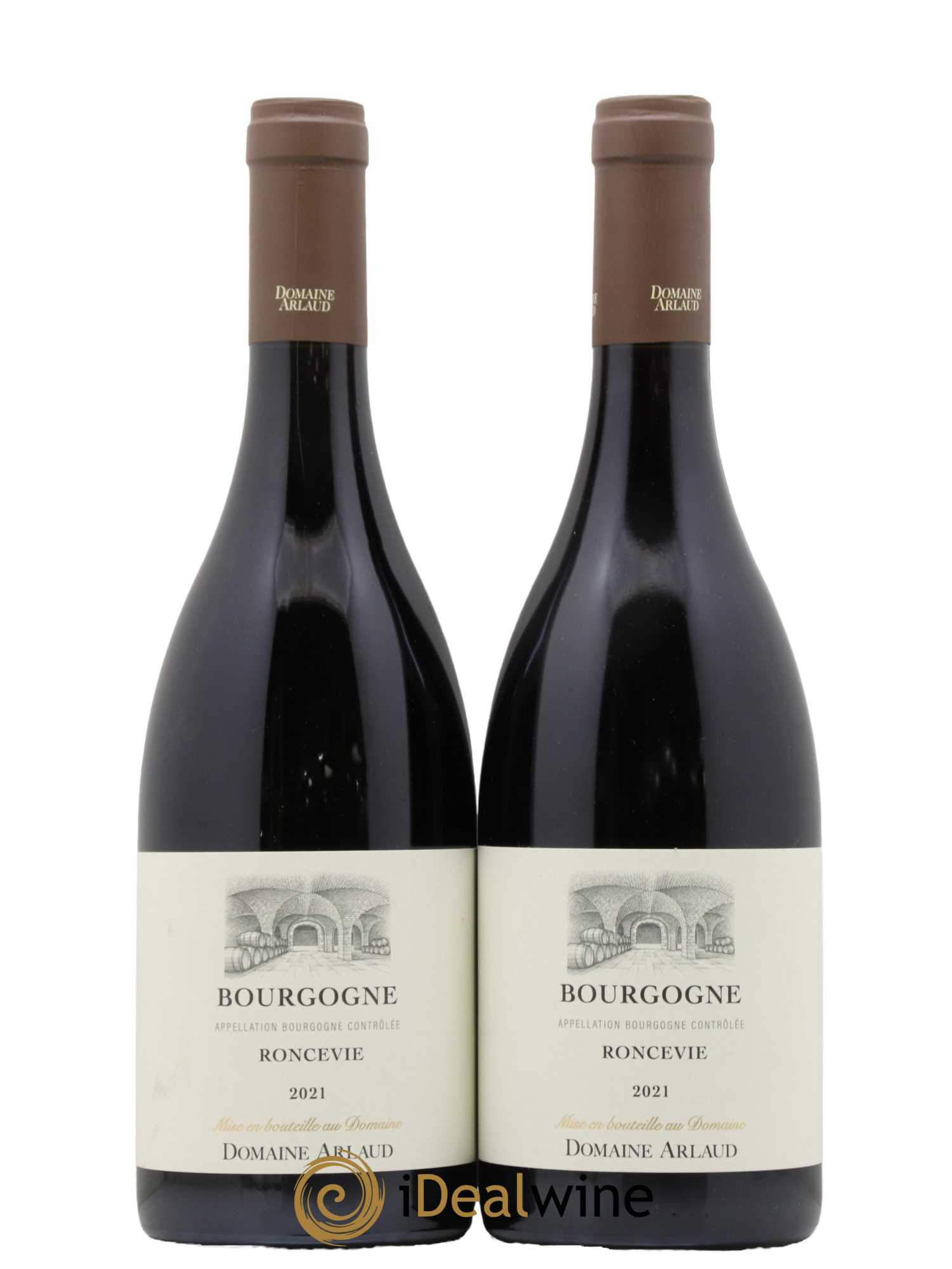 Bourgogne Roncevie Arlaud 2021 - Lot de 2 bouteilles - 0